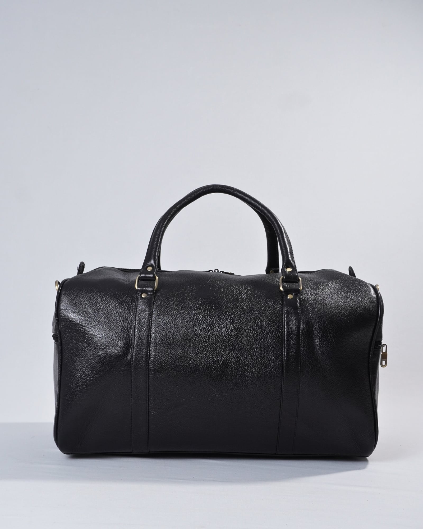 Classic Traveller - Original Leather Travel Bag (Black) - Image 2