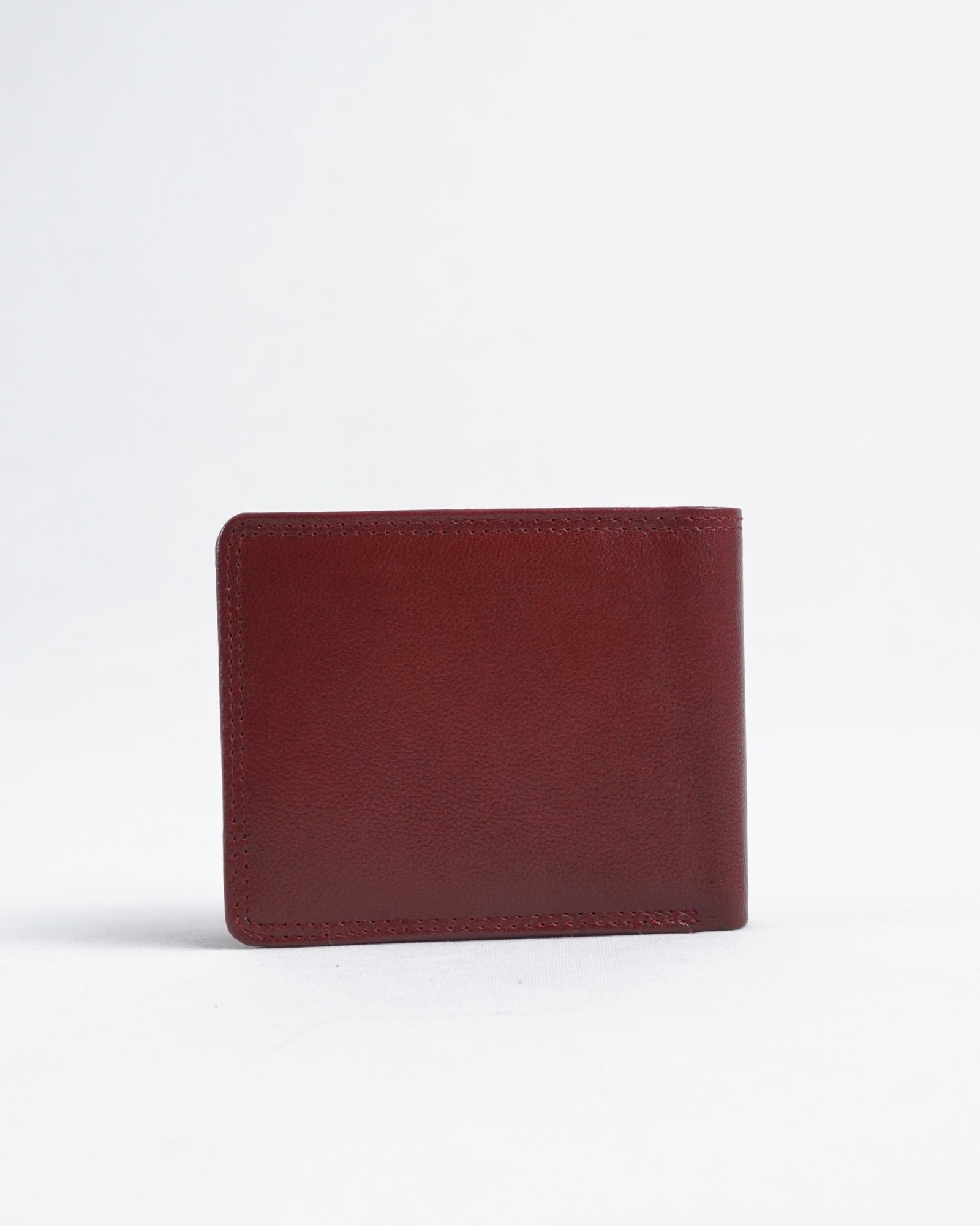 Hudson Men’s Original Leather Wallet (Brown & Cherry Blend) - Image 10
