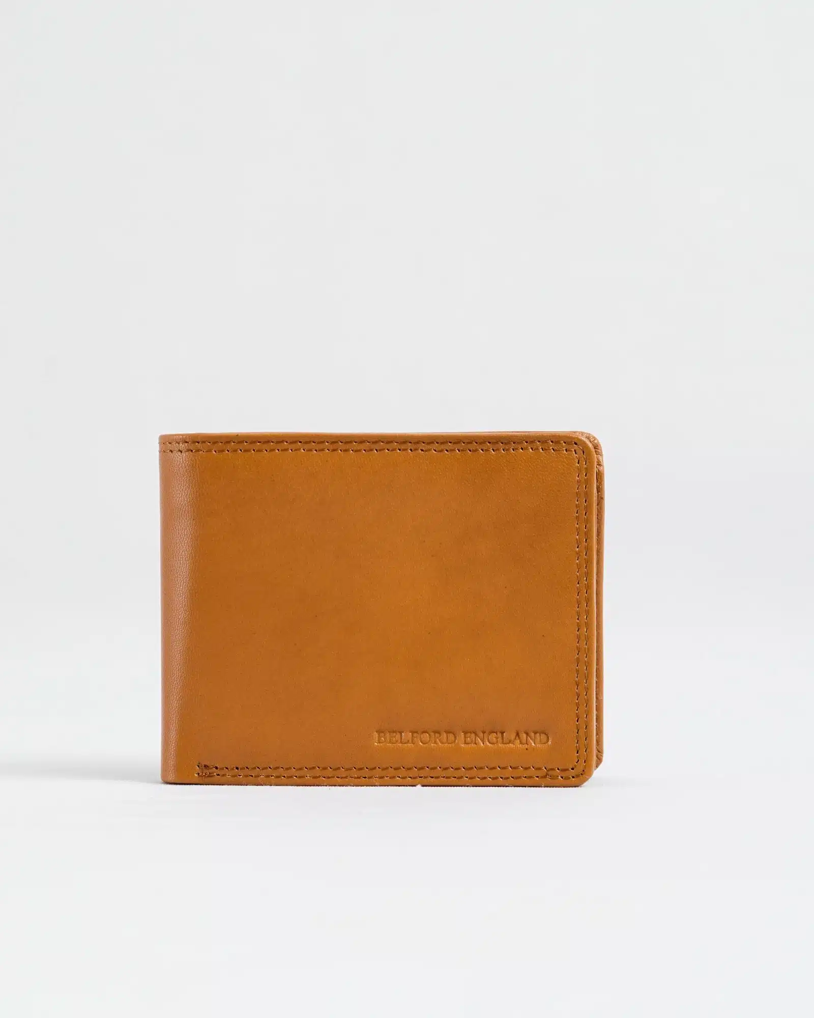 Hudson Men’s Original Leather Wallet (Almond Brown) - Image 11
