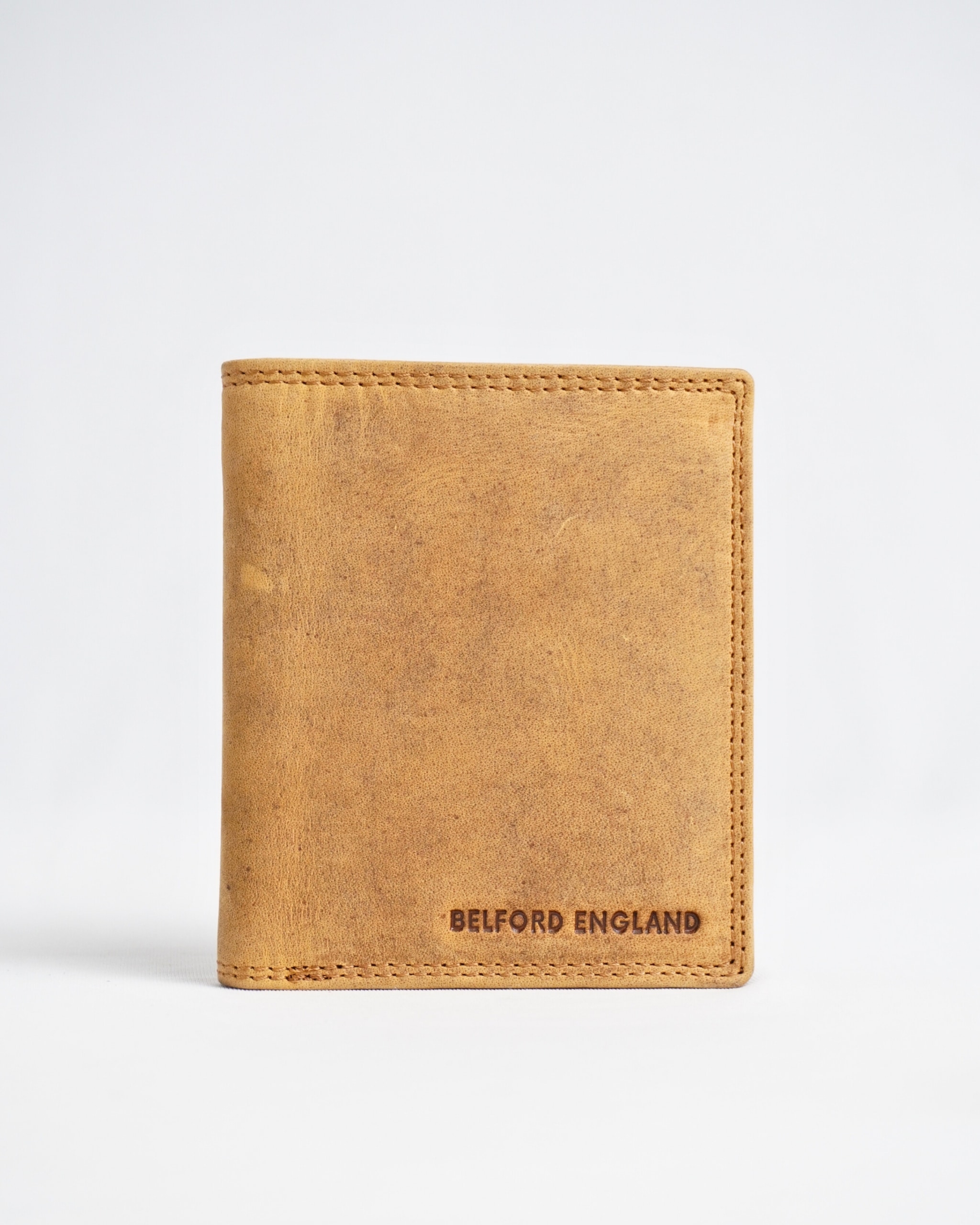 Hyde Men’s Original Leather Wallet (Rugged Tan) - Image 2