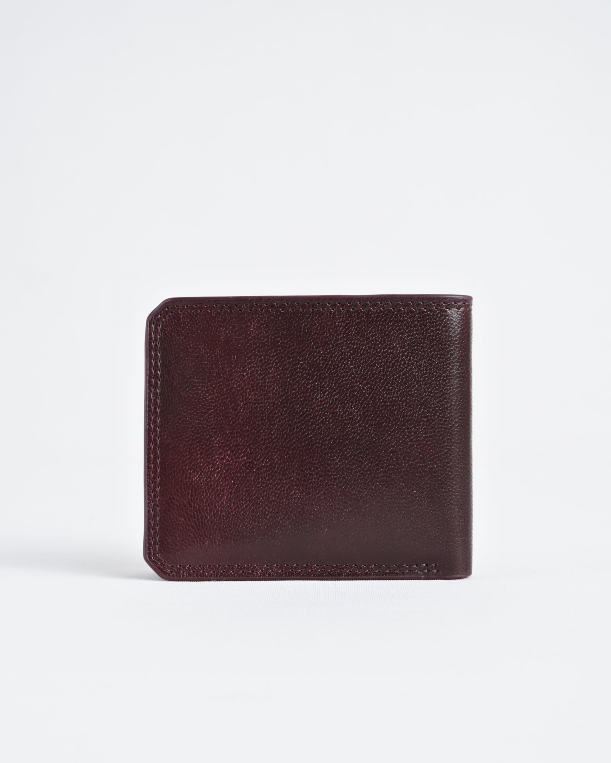LiverPool (Sleek Series) -  Men’s Original Leather Wallet (Cherry) - Image 8