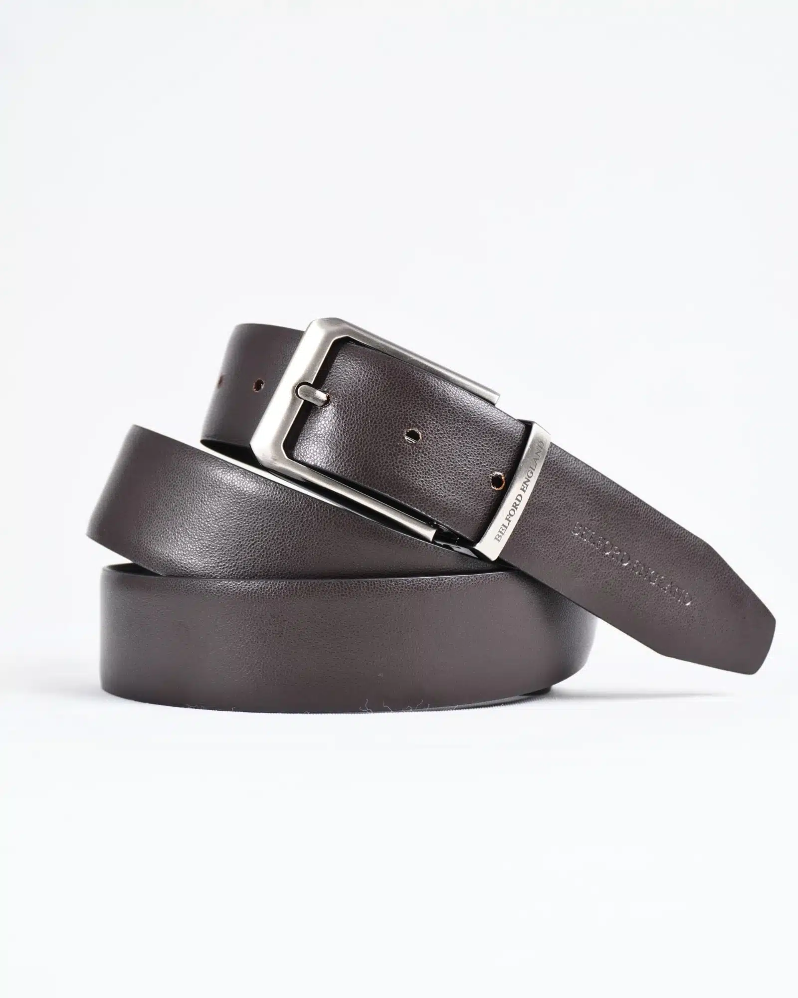 Mexico - Men's Original Leather Belt  Reversible (Classic Black & Brown) - 28-44 - Image 3