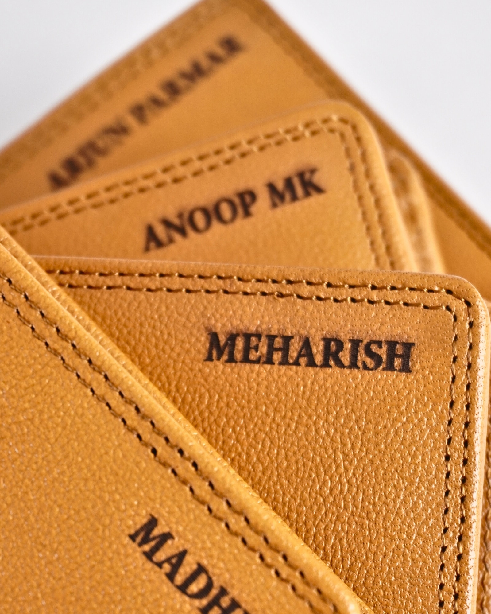 Personalized Leather Wallet - Premium Gift for Birthday & Anniversary - Image 2