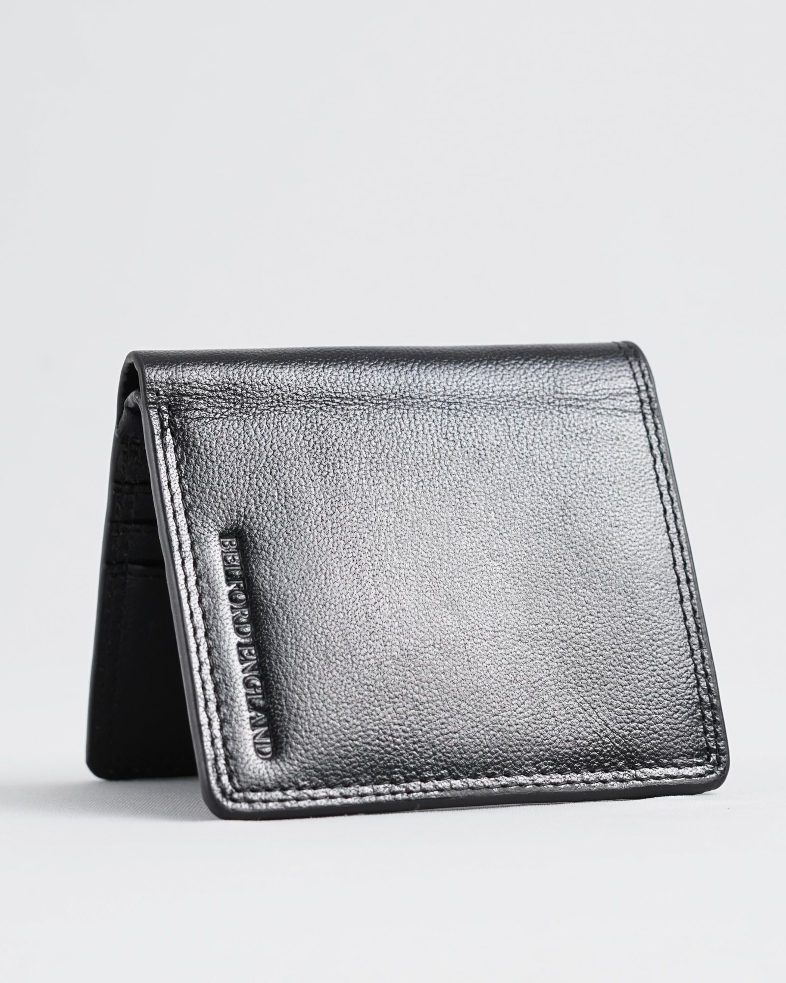 Aubrey - Men’s Original Leather Wallet (Jet black) - Image 6