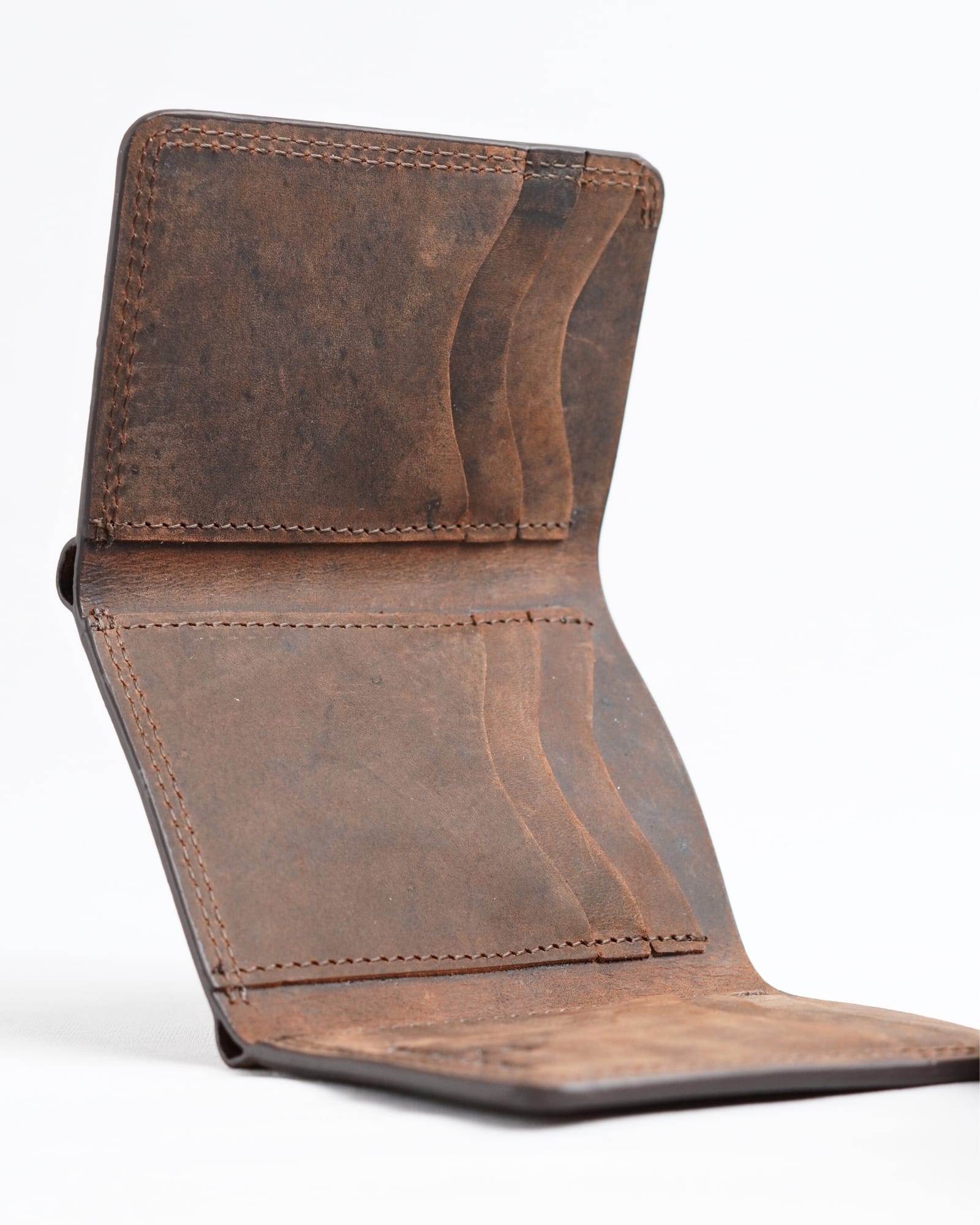 Enfield - Men’s Original Leather Wallet (Rugged Brown) - Image 2