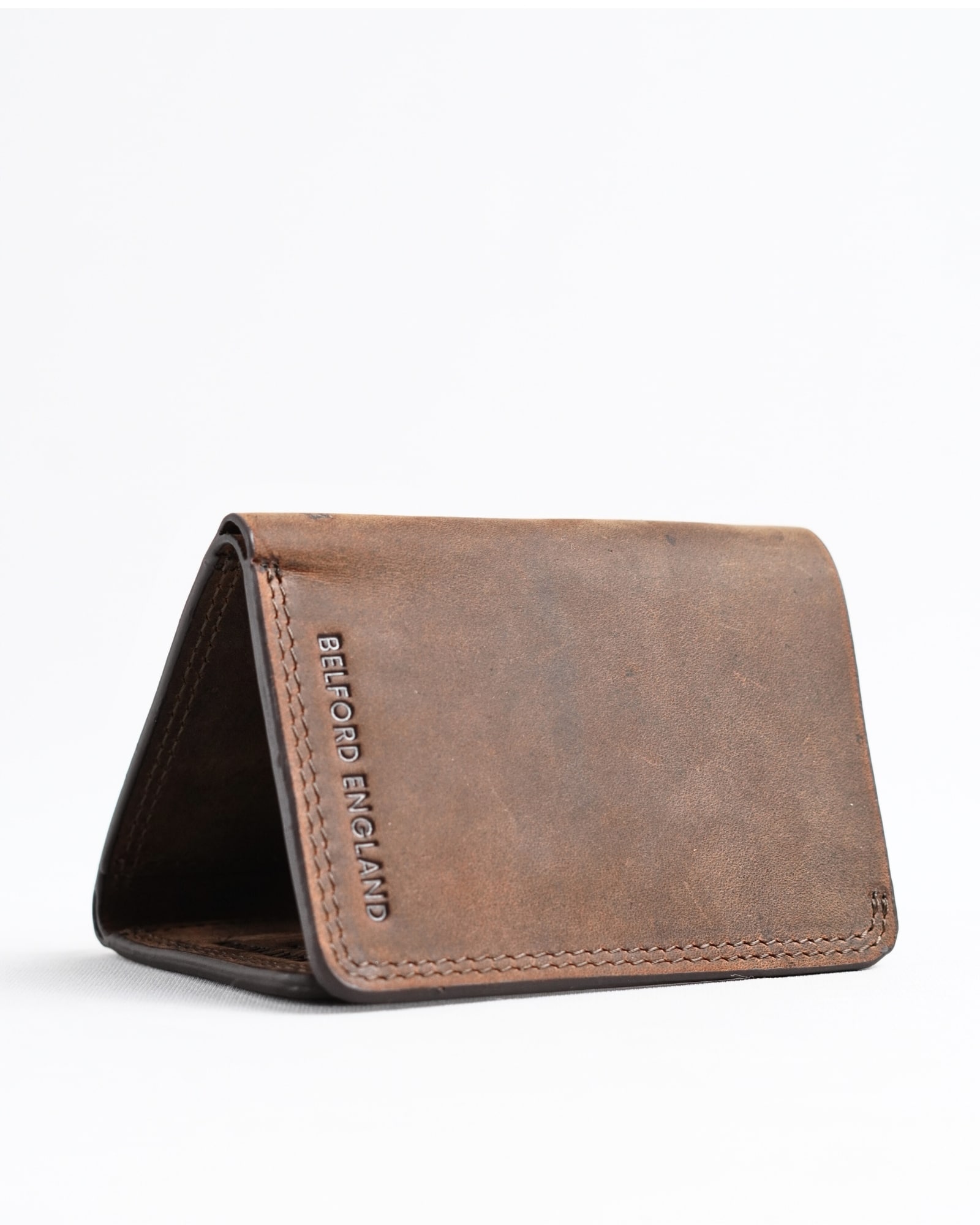 Enfield - Men’s Original Leather Wallet (Rugged Brown) - Image 4