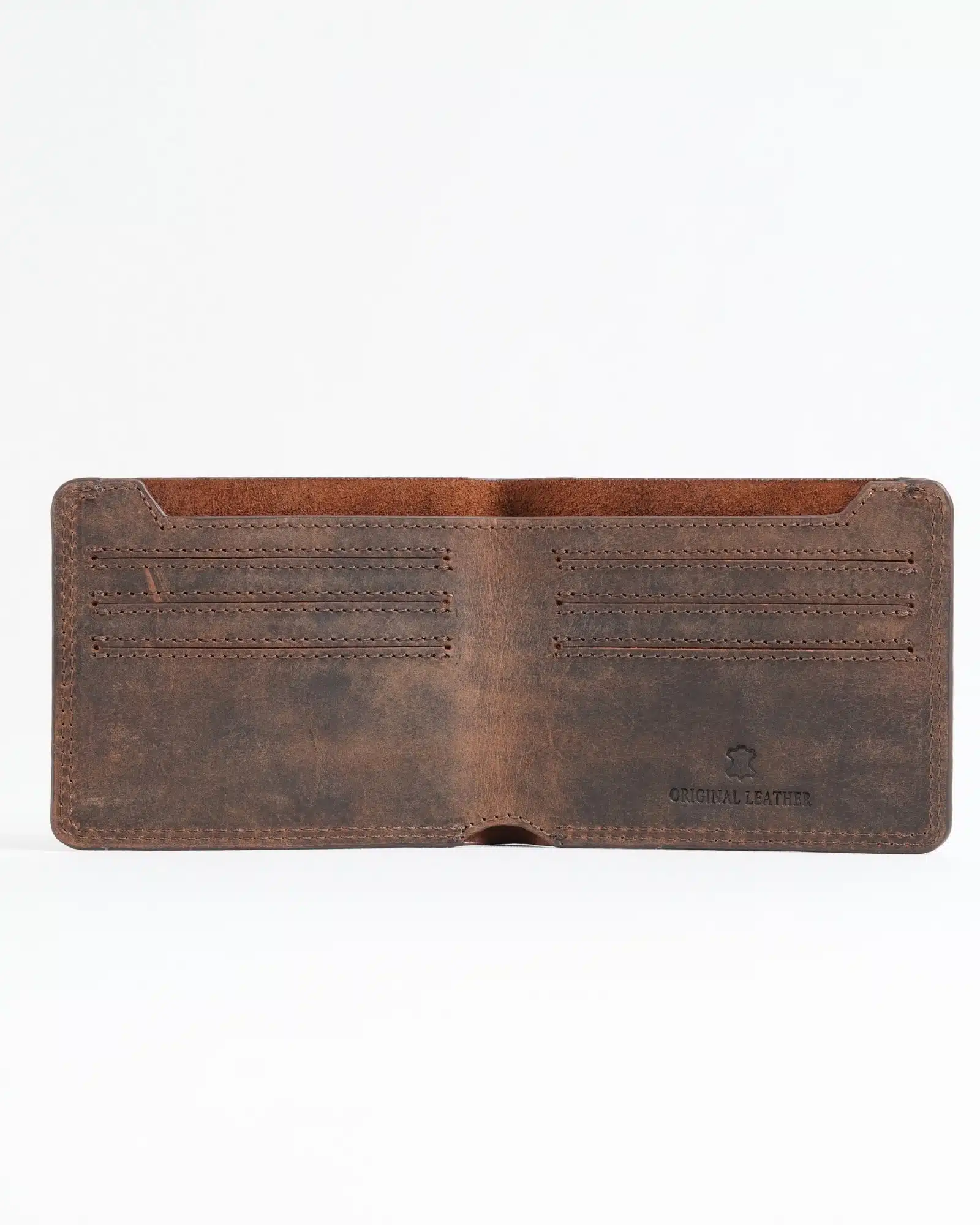 Heritage - Men’s Original Leather Wallet (Rugged Brown)