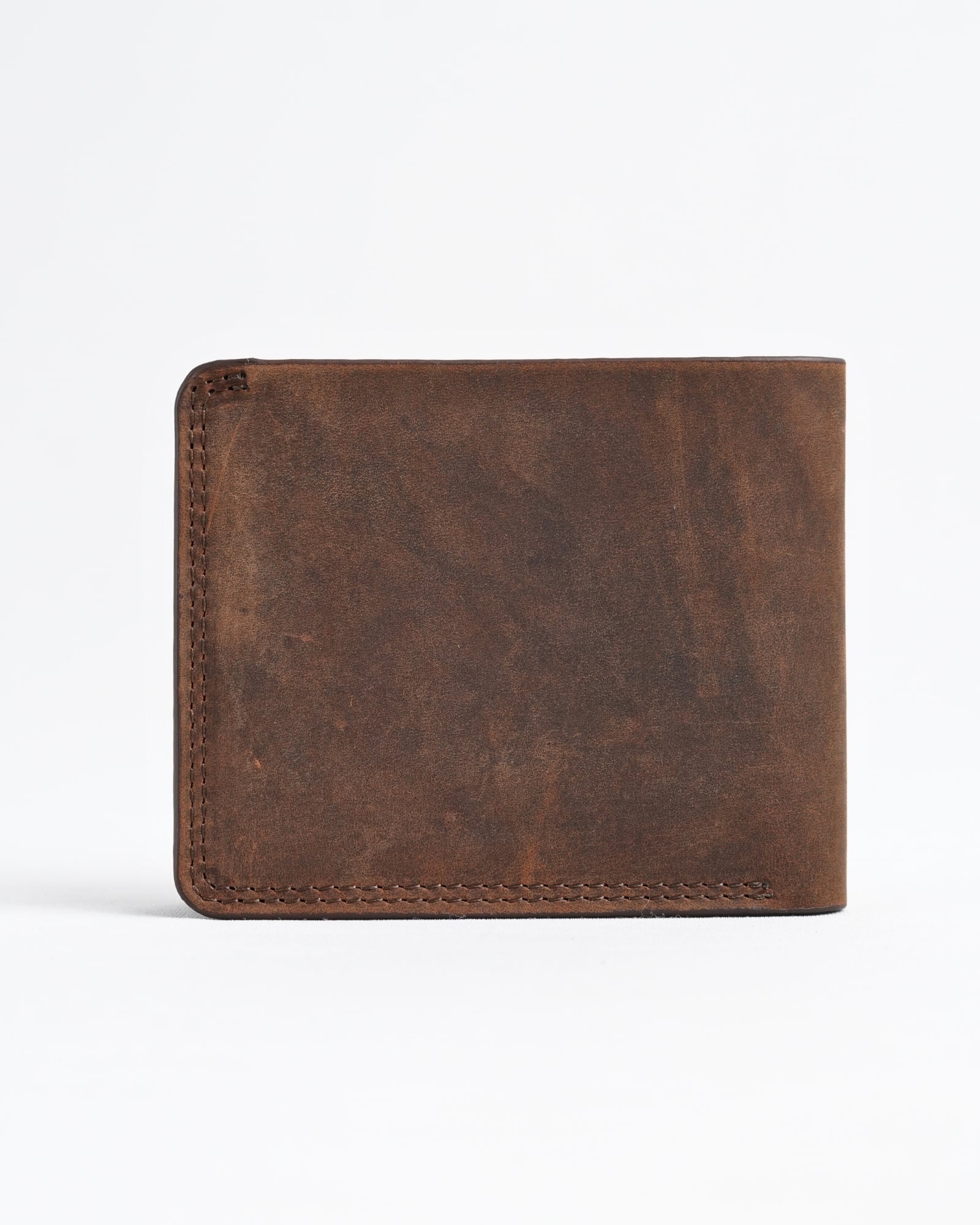 Heritage (Sleek Series) - Men’s Original Leather Wallet - Rugged Brown - Image 9
