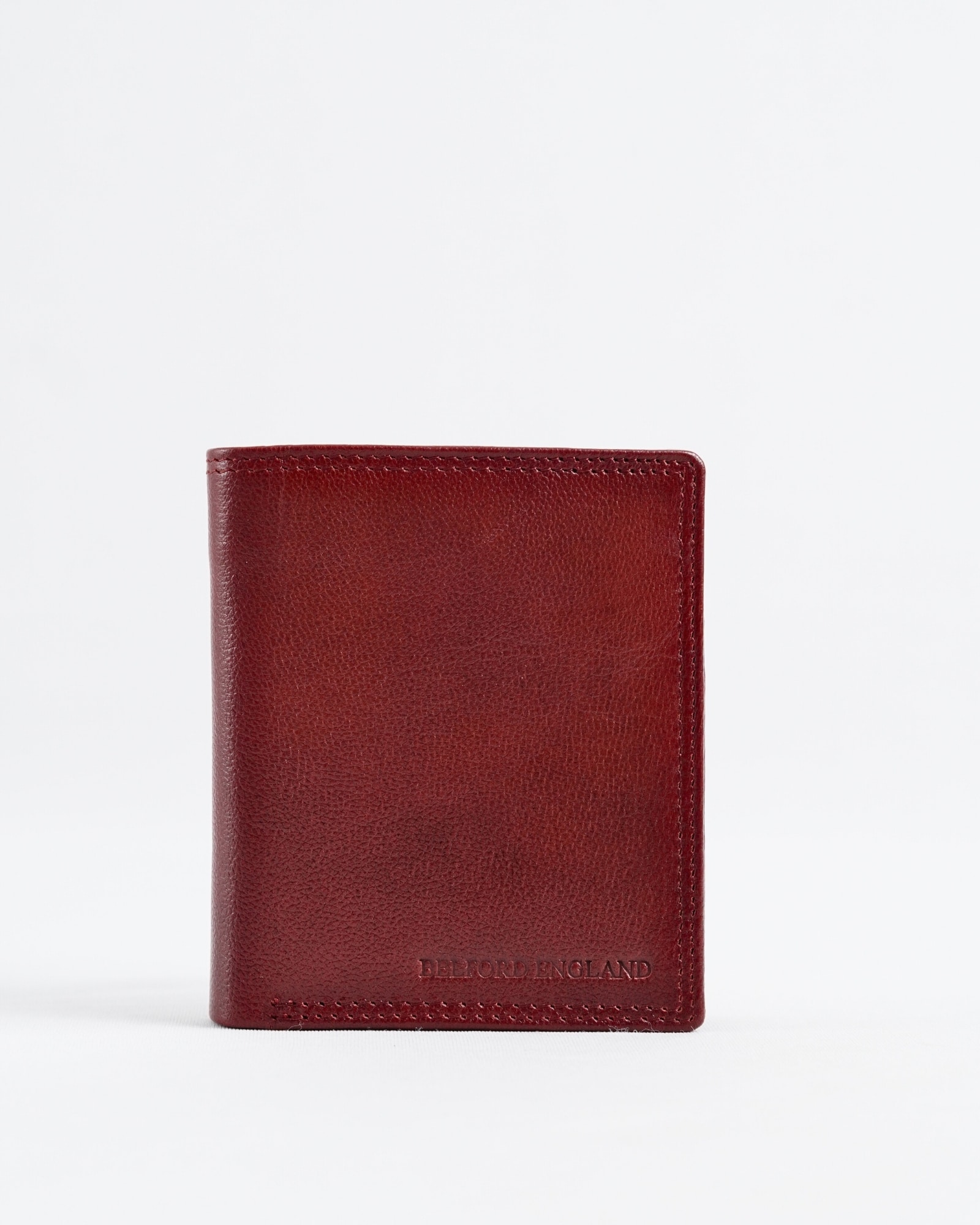 Hyde  Men’s Original Leather Wallet (Brown & Cherry Blend) - Image 2