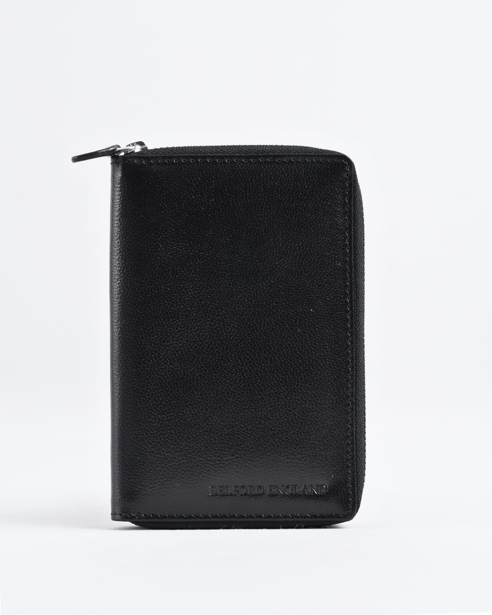 Oliver - Original Leather Sleek Passport  Holder (Black) - Image 4