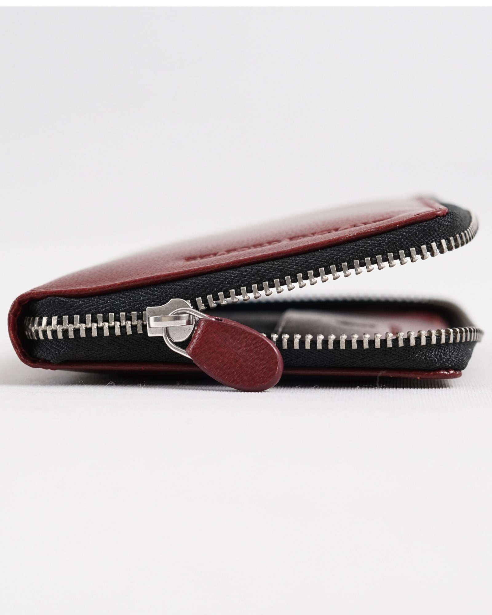 Oliver - Original Leather Sleek Passport  Holder (Brown and Cherry Blend) - Image 8