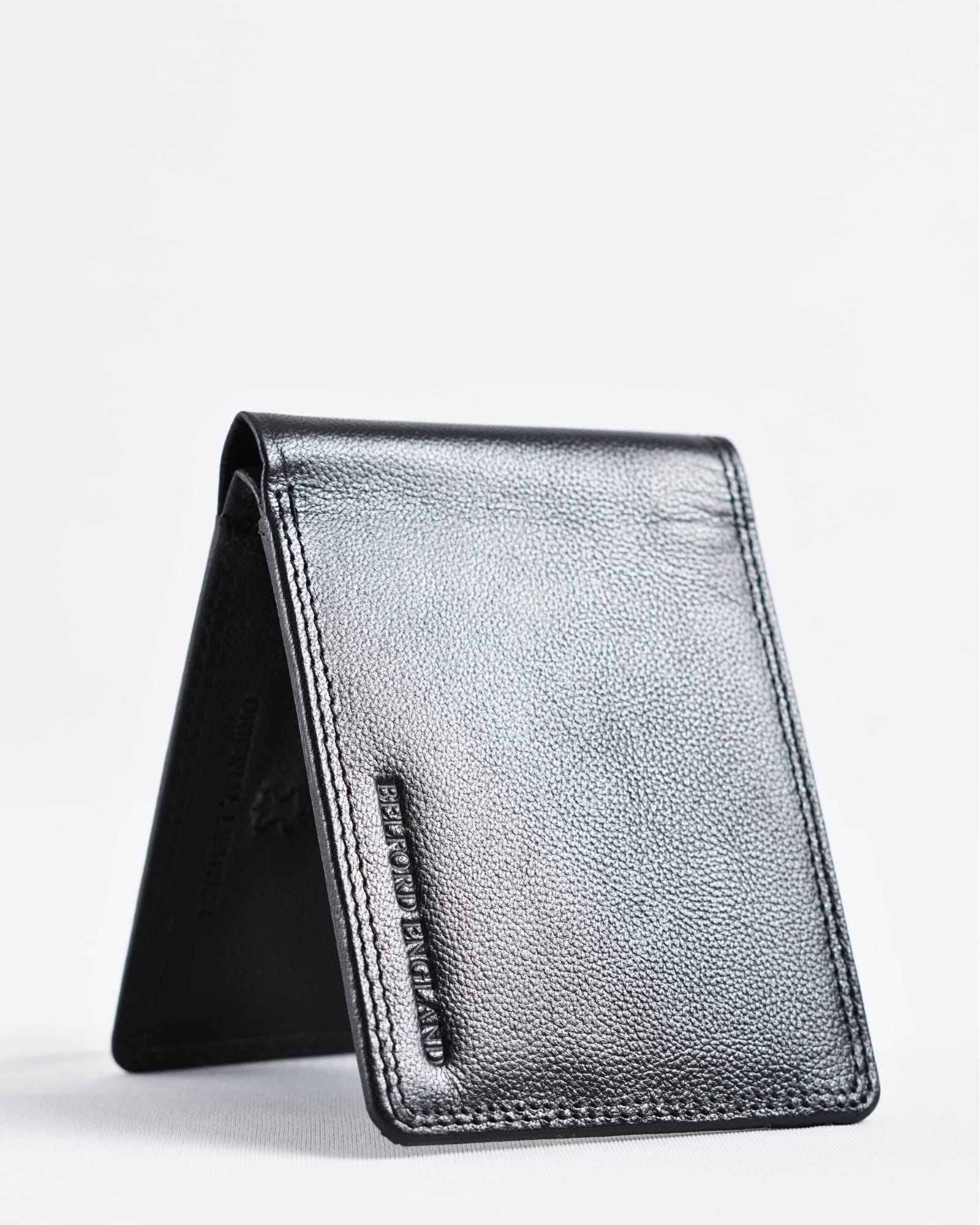 Real Madrid - Men’s Original Sleek Leather Wallet (Black) - Image 7