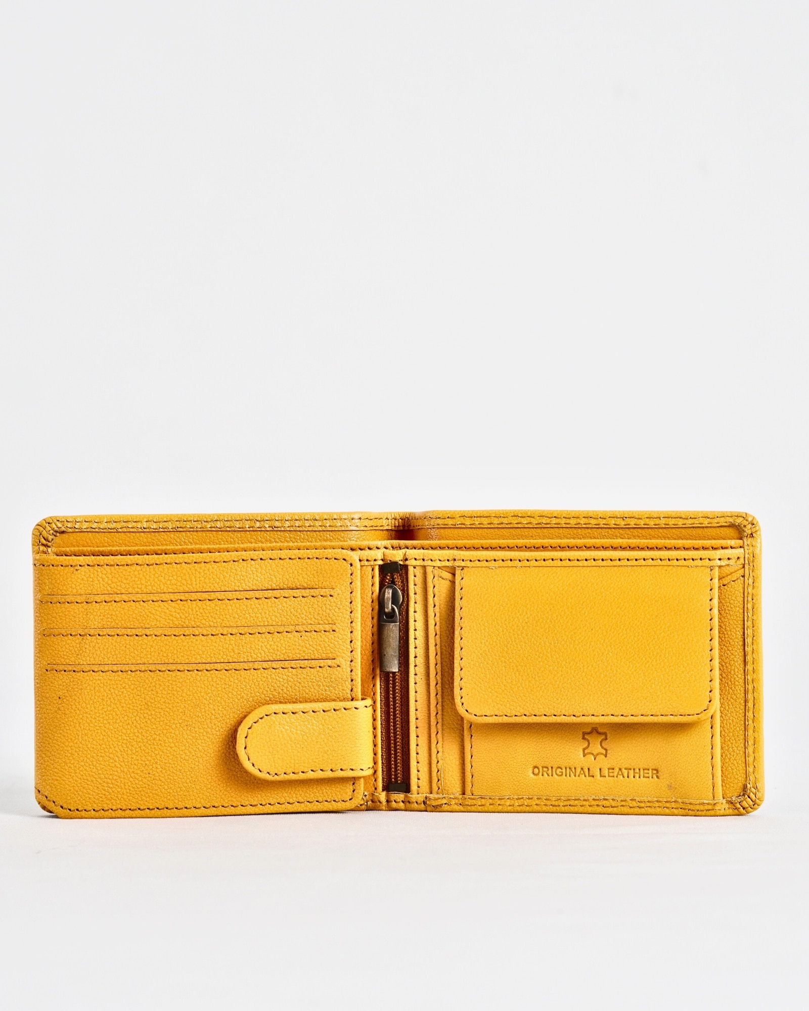 Cambridge (Limited Edition) Men’s Original Leather Wallet - Rich Tan - Image 2