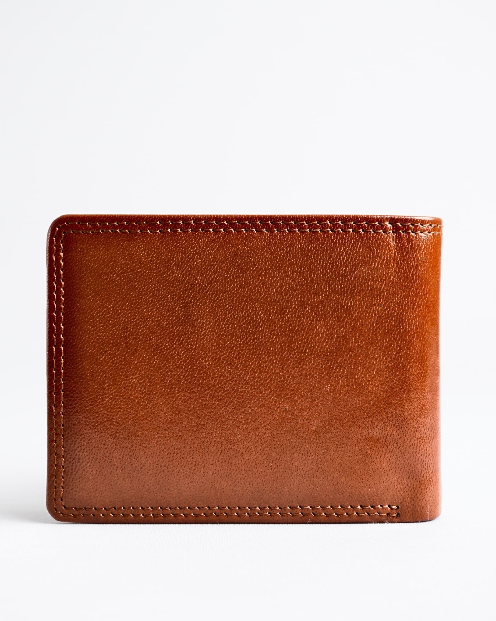Cambridge - Men’s Original Leather Wallet - LION (Dual Tone Cognac) - Image 6
