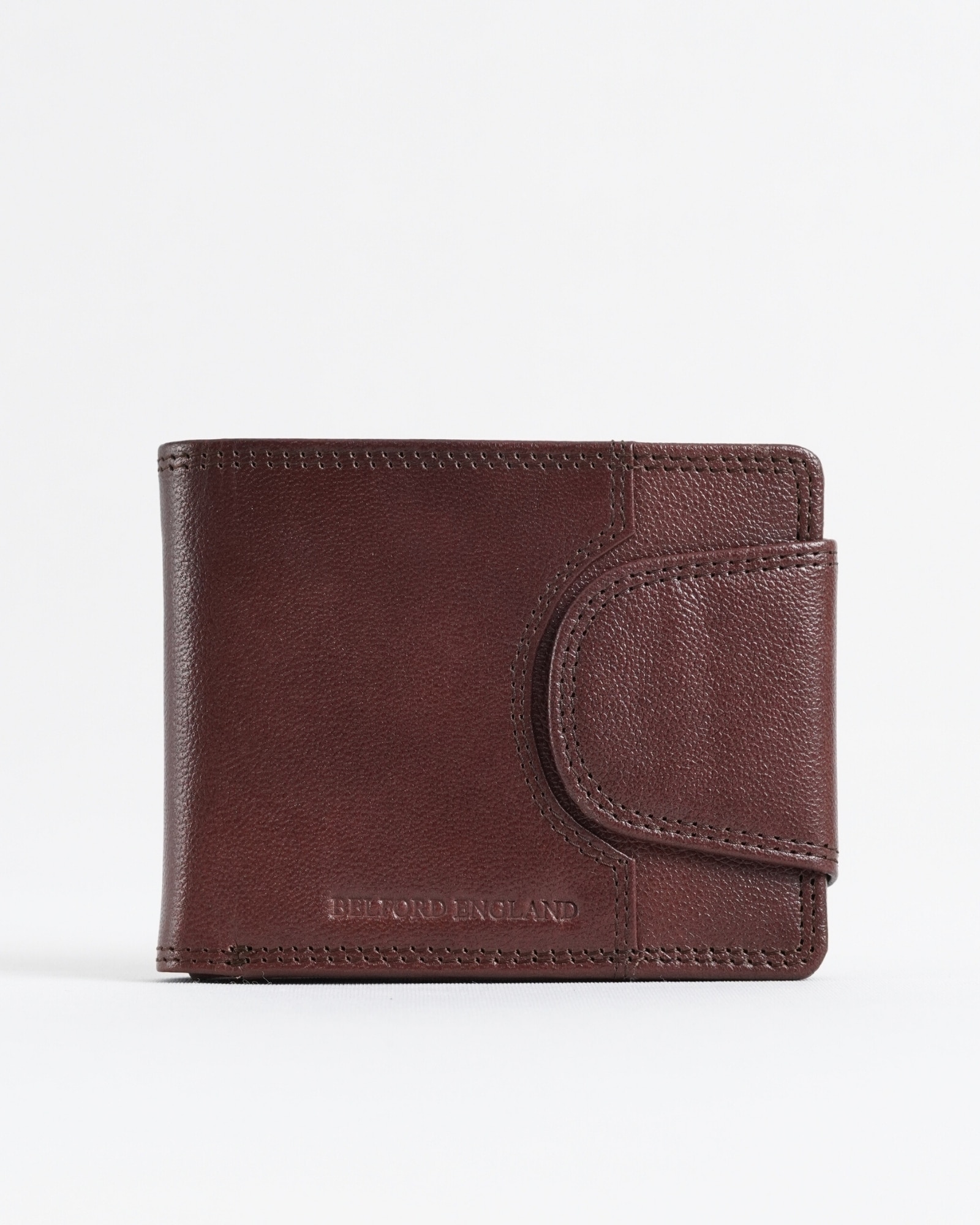 Derby - Men’s Original Leather Wallet (Rich Brown) - Image 6