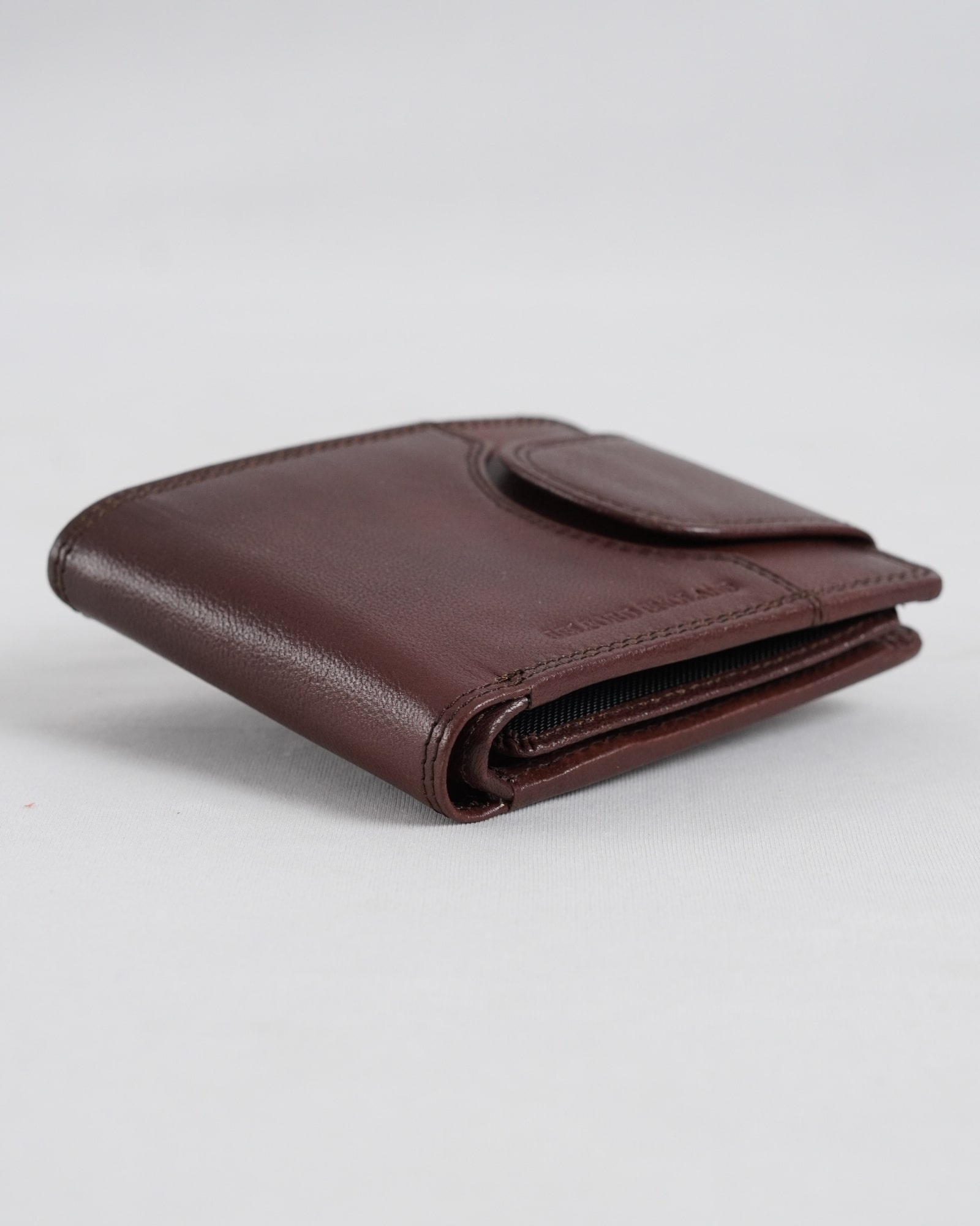 Derby - Men’s Original Leather Wallet (Rich Brown) - Image 8