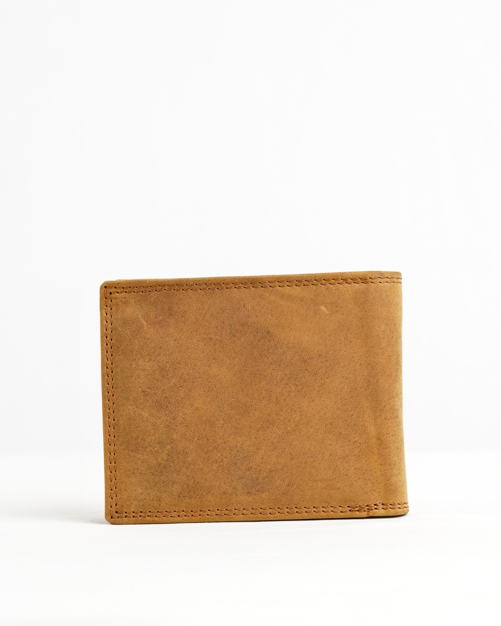 Harvard Men’s Original Leather Wallet (Rugged Tan) - Image 10