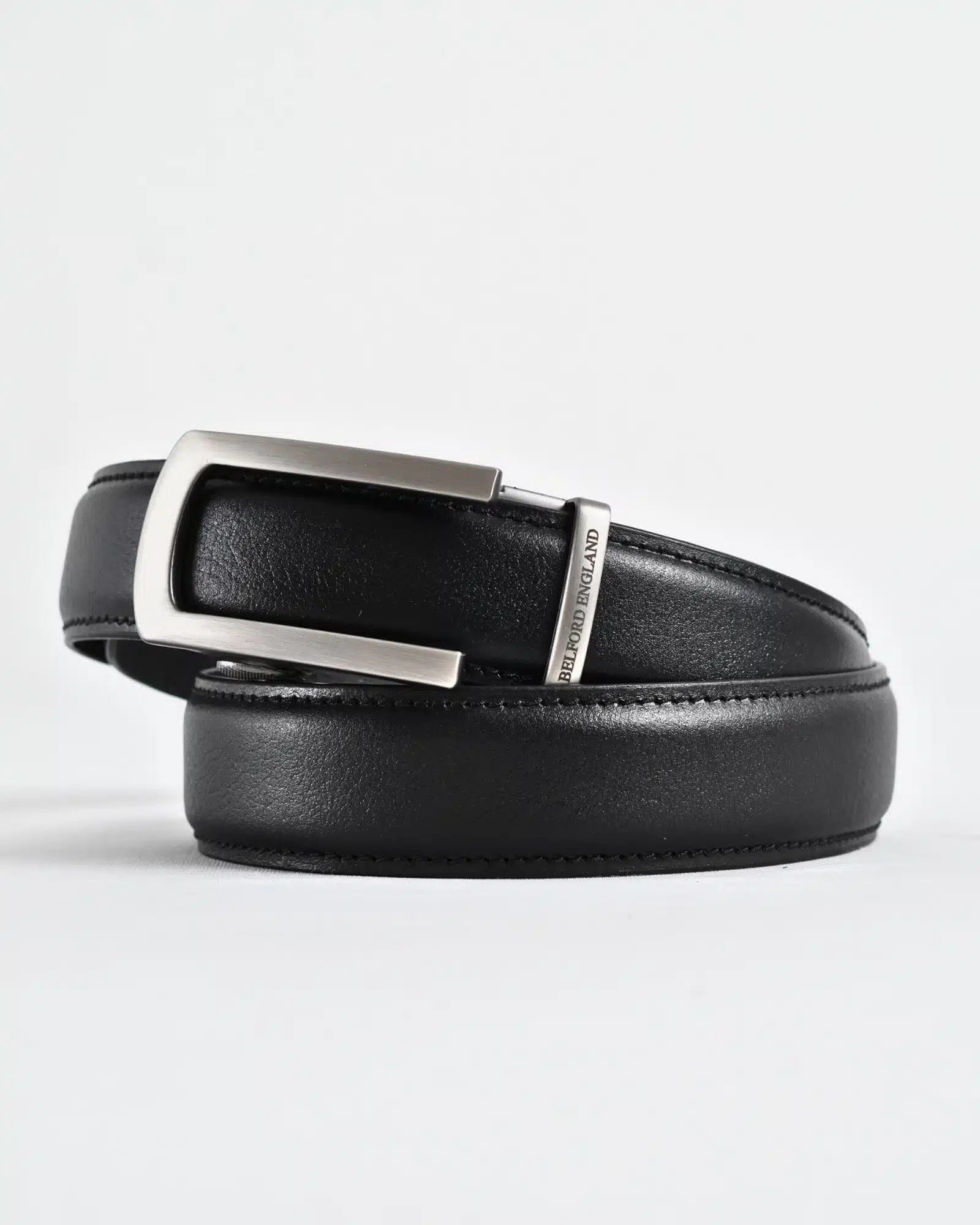 Oxford Men's Original Leather Belt  (Black) - 28-44 - Image 2