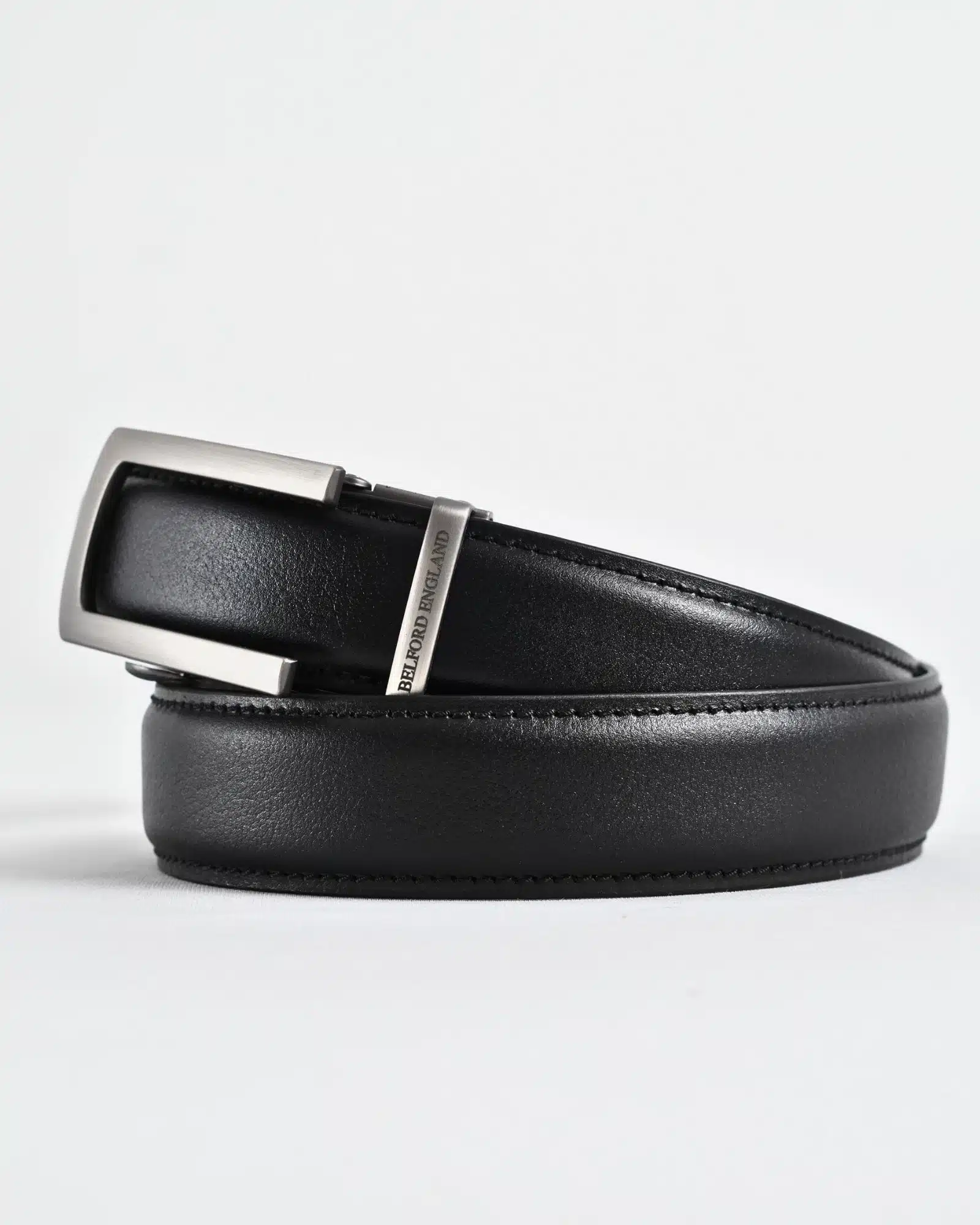 Oxford Men's Original Leather Belt  (Black) - 28-44 - Image 7