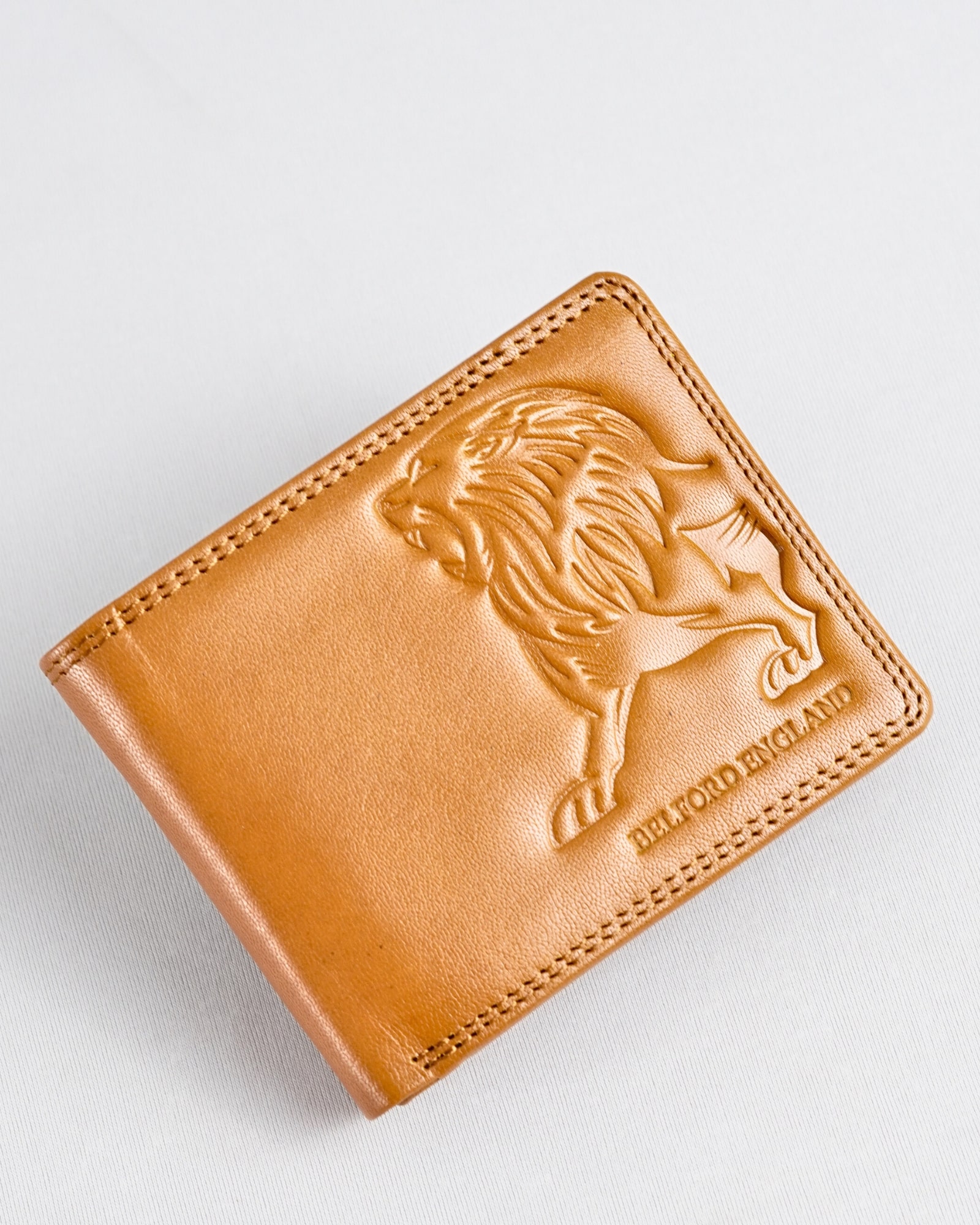 Hudson Men’s Original Leather Wallet (LION) - Image 3