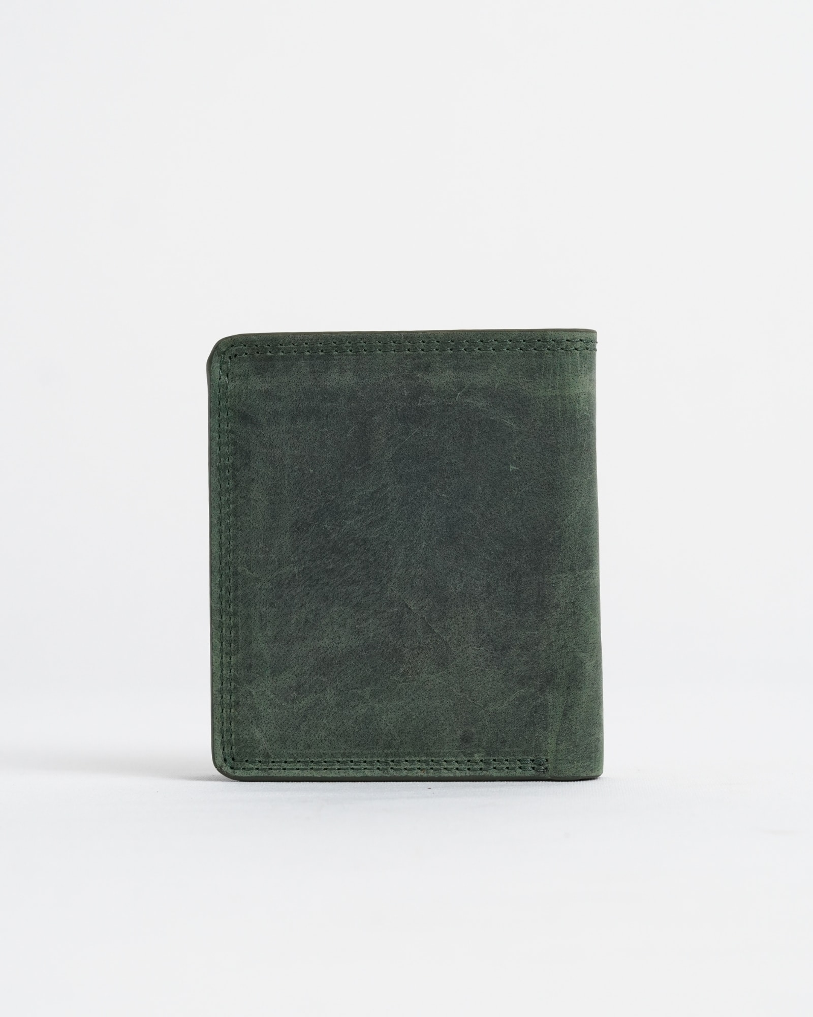 Aubrey - Men’s Original Leather Wallet (Rugged Green) - Image 4