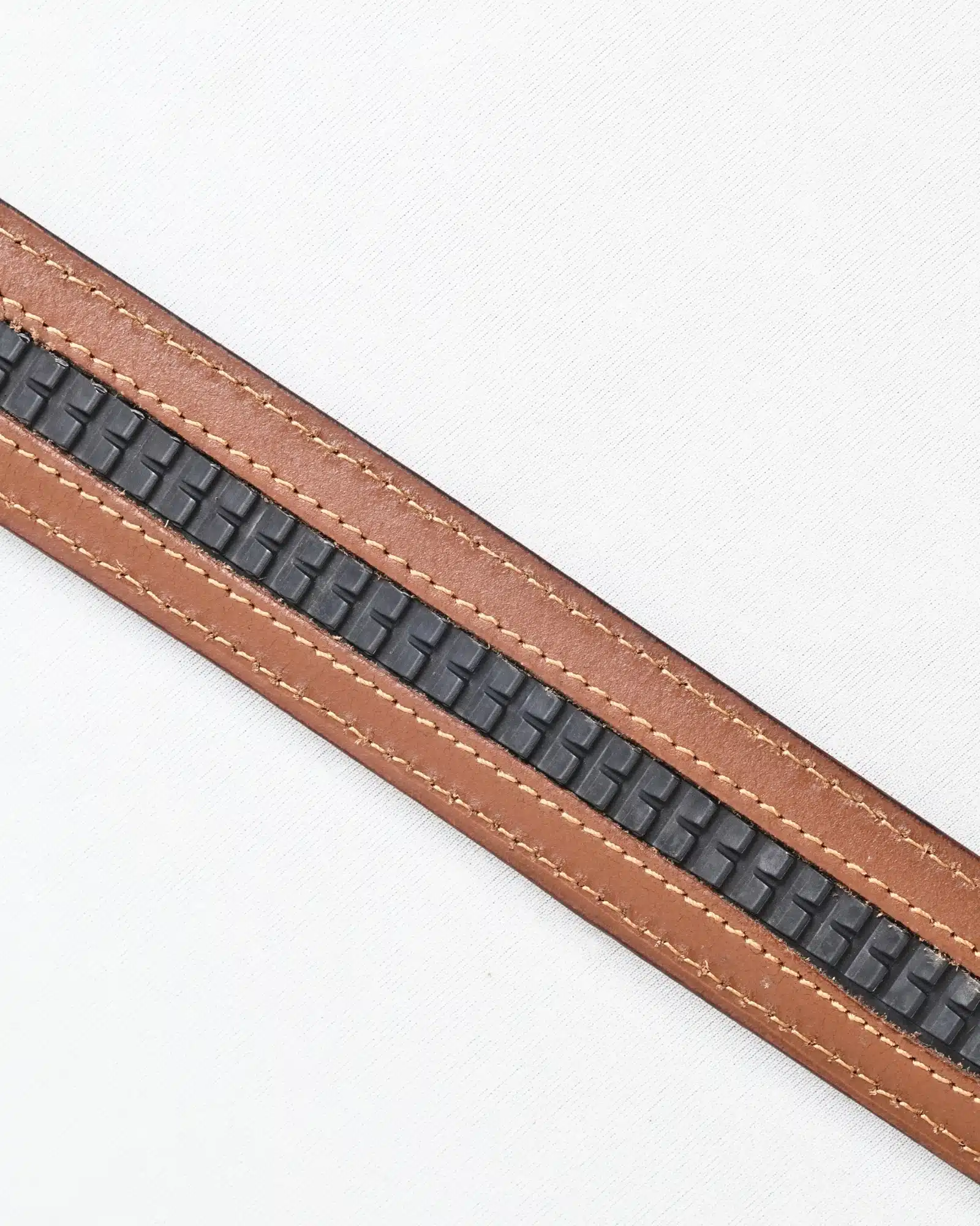 Oxford Men's Original Leather Belt  (Croco Tan) - 28-44 - Image 8