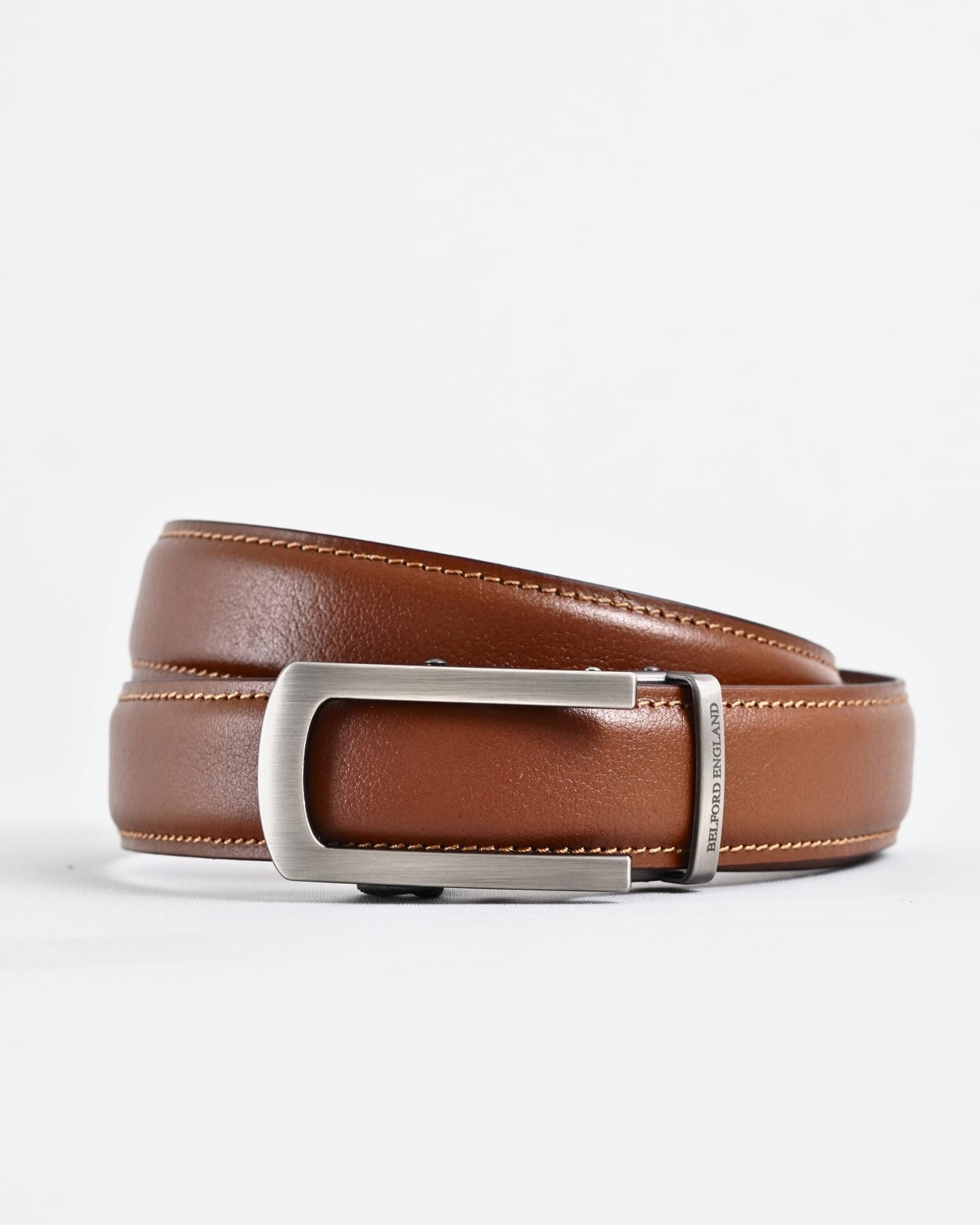 Oxford Men's Original Leather Belt  (Tan) - 28-44