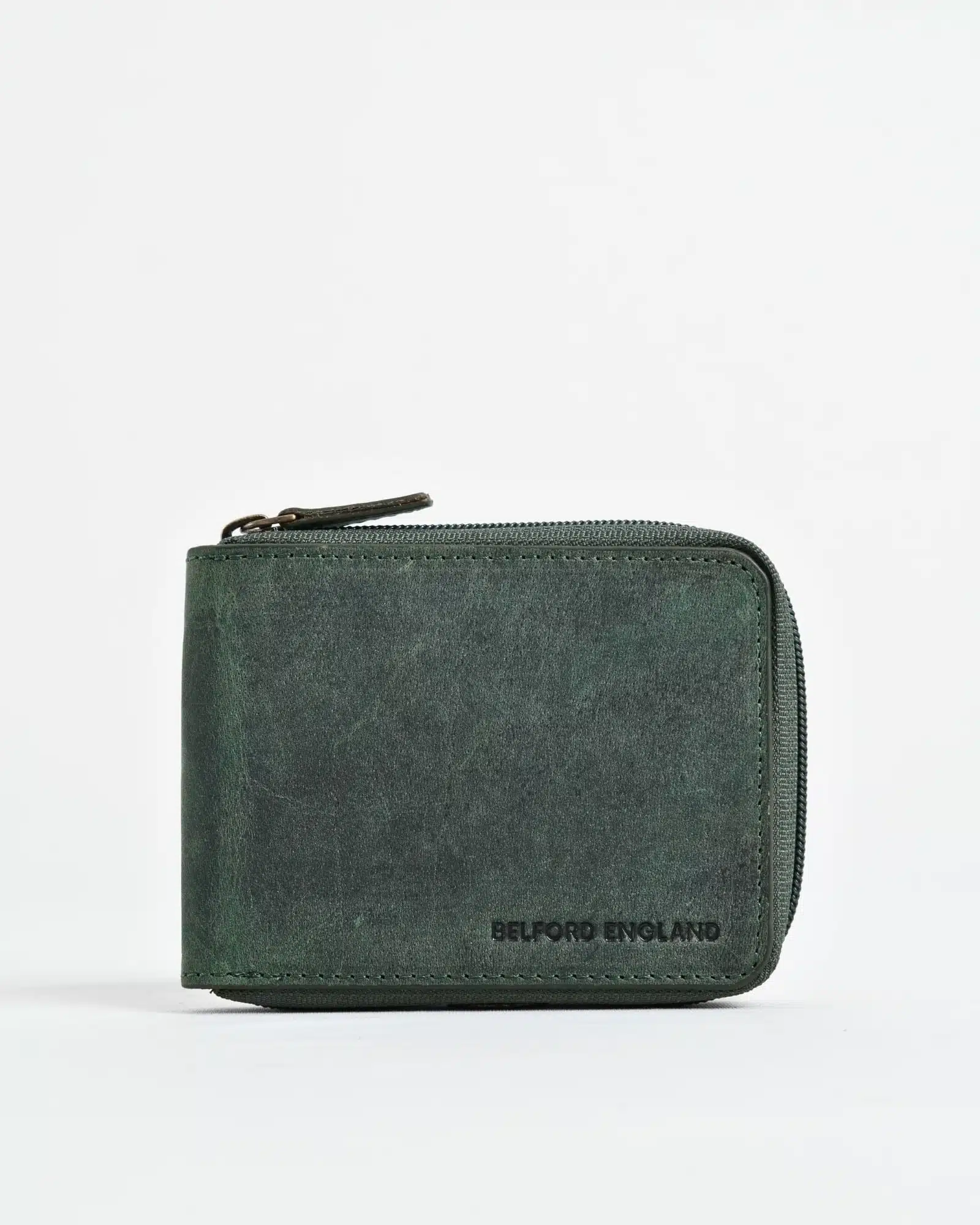 Tokyo Men’s Original Leather Wallet - (Rugged Series) - Green