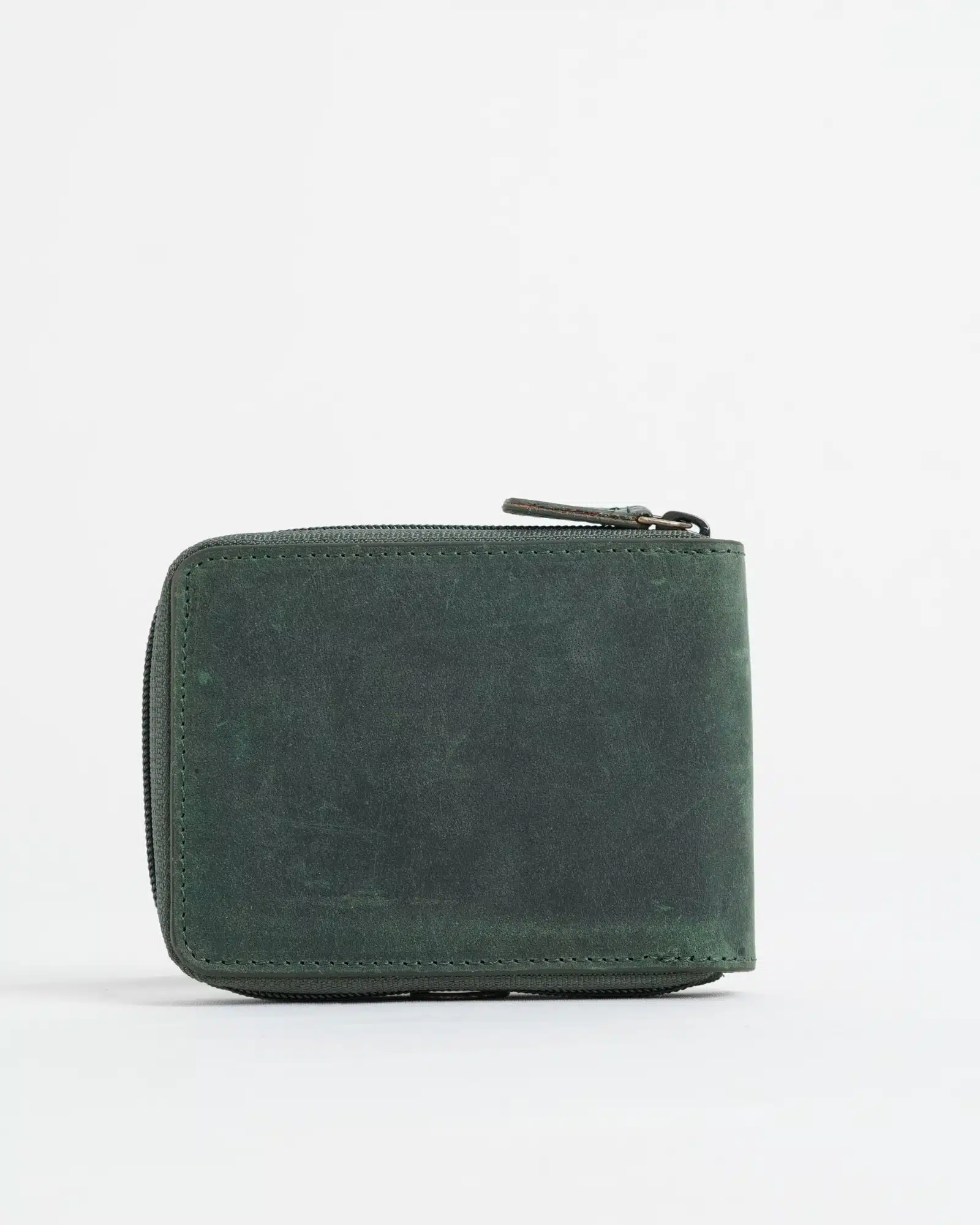 Tokyo Men’s Original Leather Wallet - (Rugged Series) - Green - Image 3