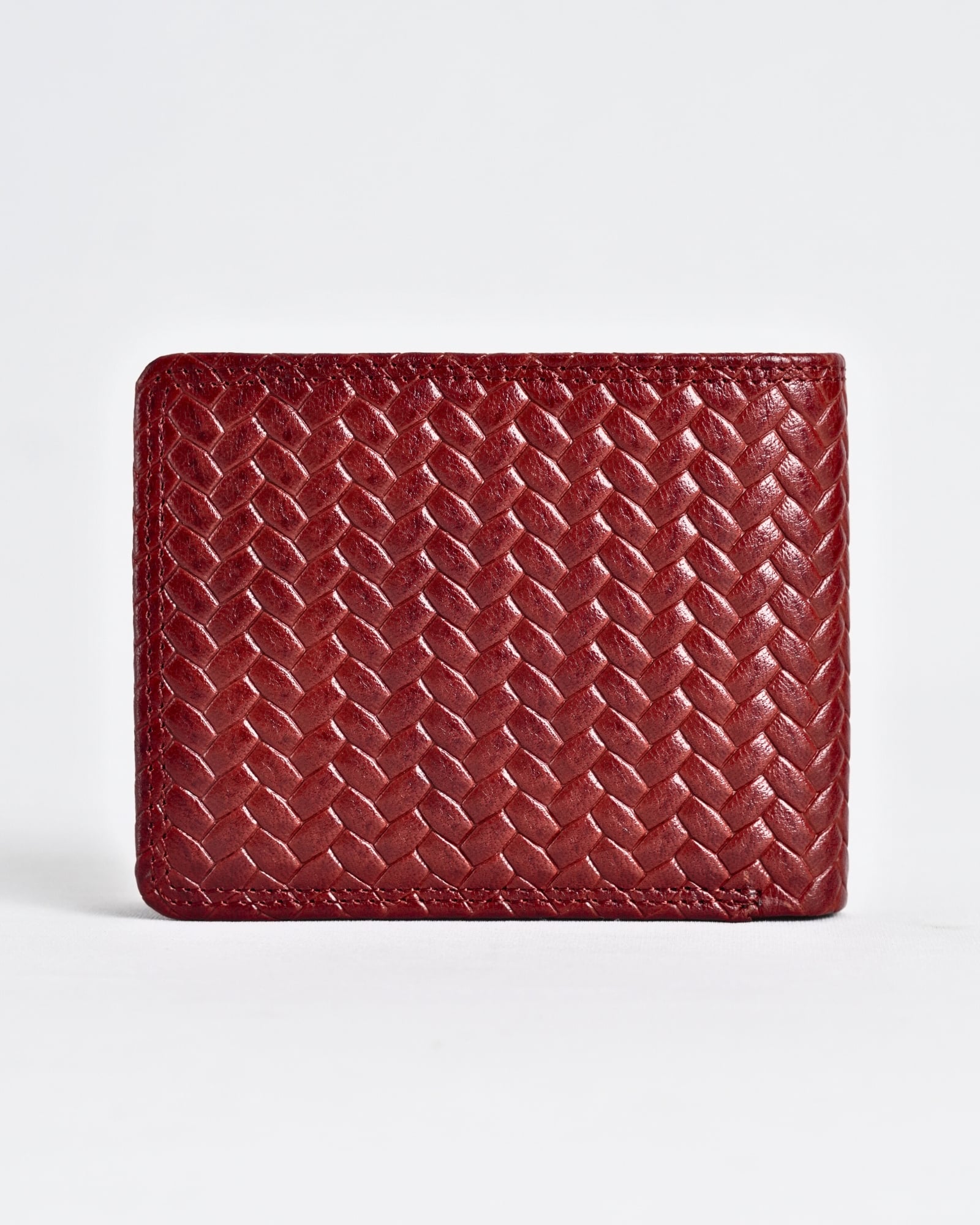 Cambridge Men’s Original Leather Wallet (Elite Criss-Cross) - Image 4