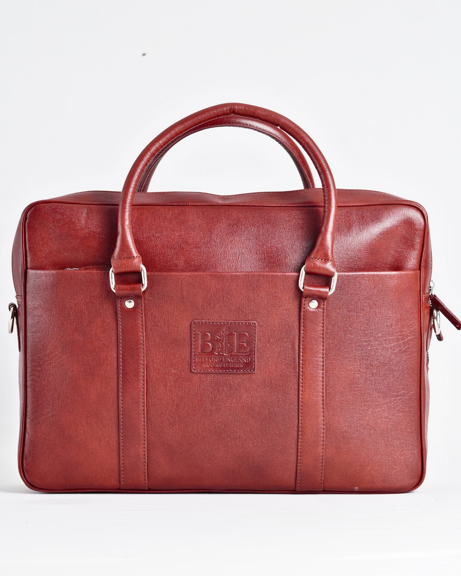Executive Men's Original Leather Briefcase  (Saffiano) - Image 3