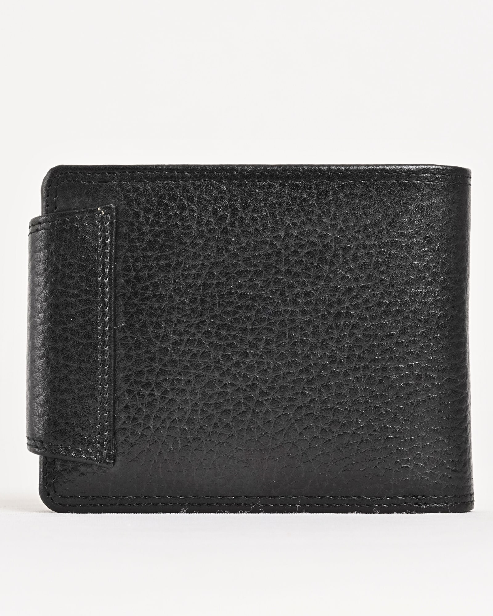 Derby - Men’s Original Leather Wallet (Jet Black) - Image 2
