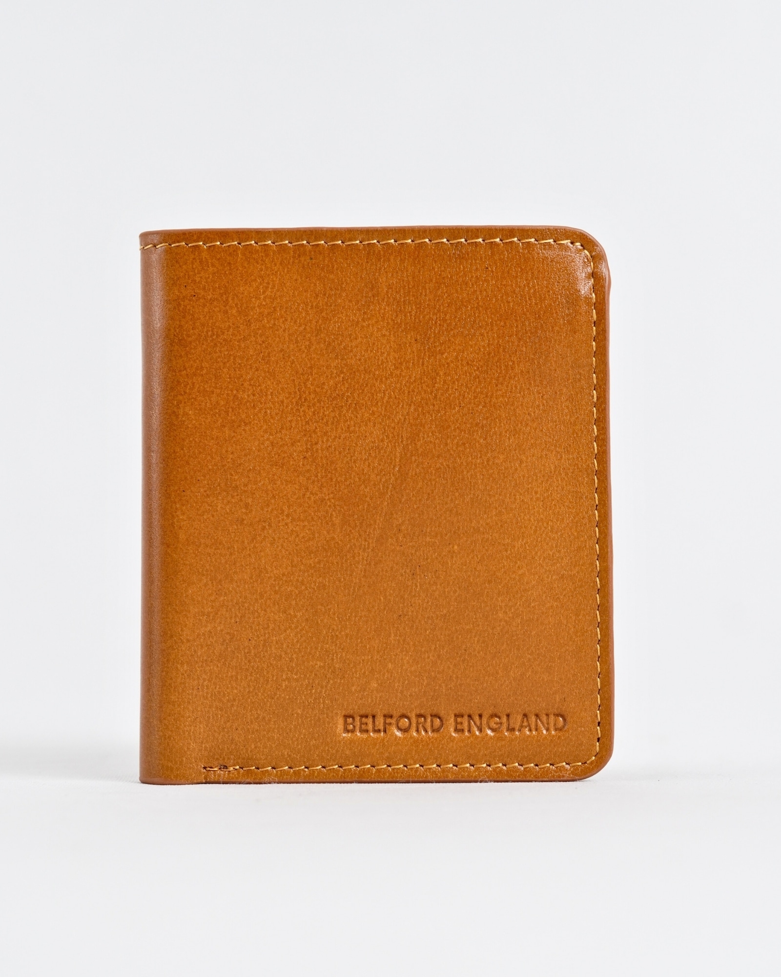 Boston (Sleek Series) - Men’s Original Leather Wallet (Luxury Tan) - Image 4