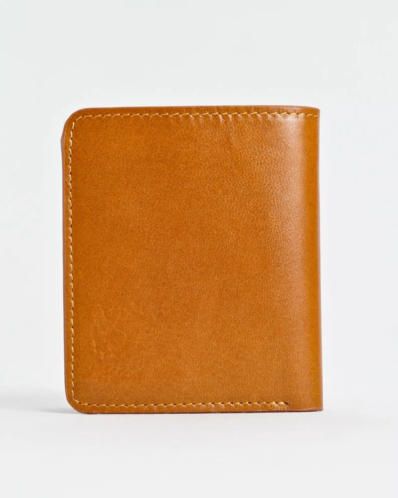 Boston (Sleek Series) - Men’s Original Leather Wallet (Luxury Tan) - Image 6