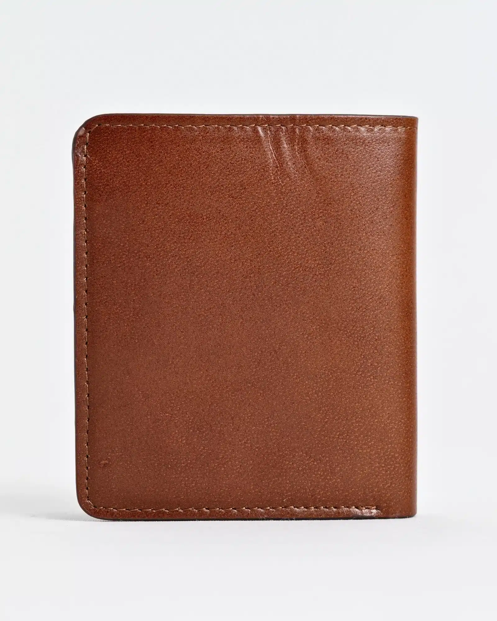 Boston (Sleek Series) - Men’s Original Leather Wallet (Rich Brown) - Image 5