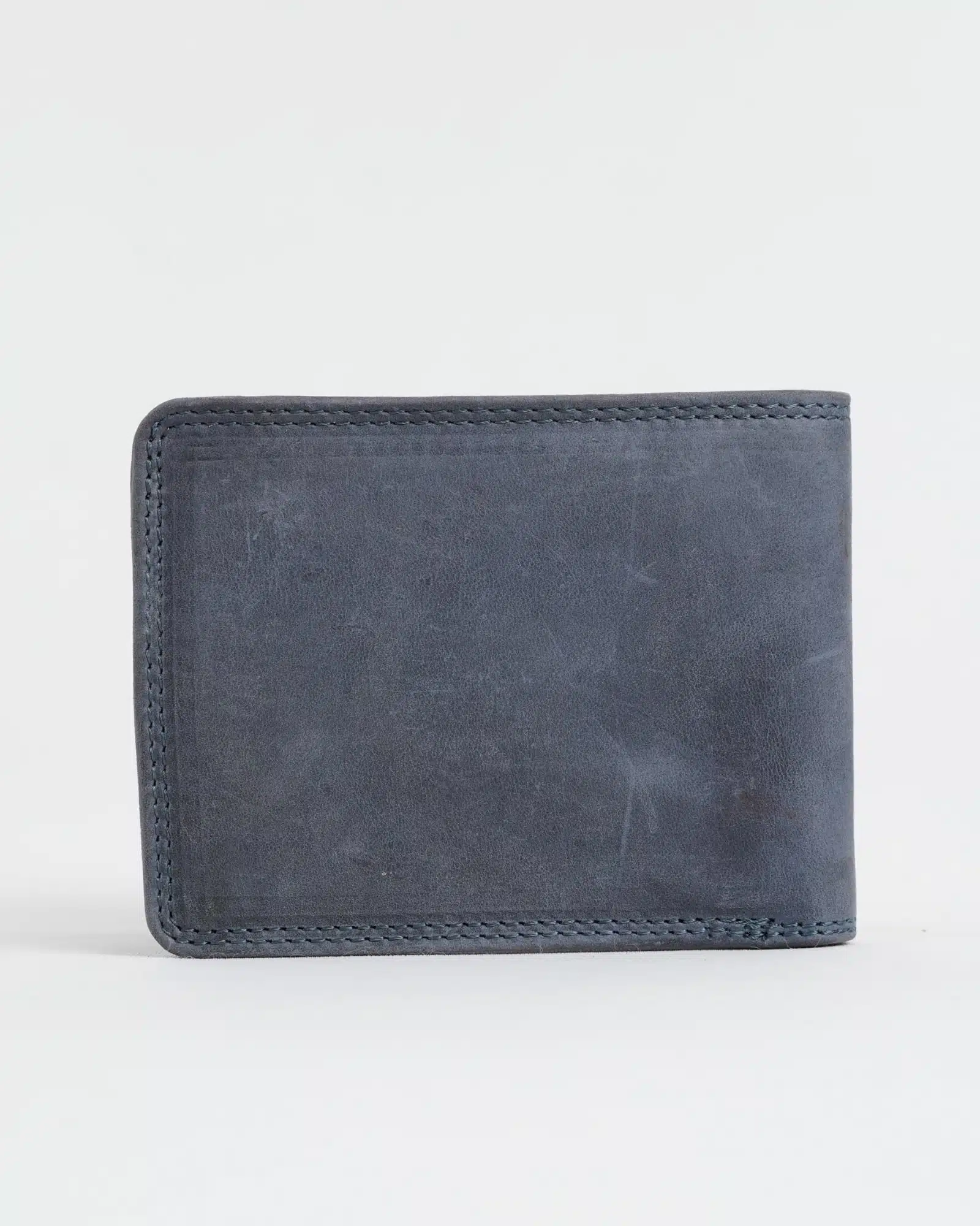 Cambridge (Limited Edition) Men’s Original Leather Wallet - Rugged Blue - Eagle - Image 5