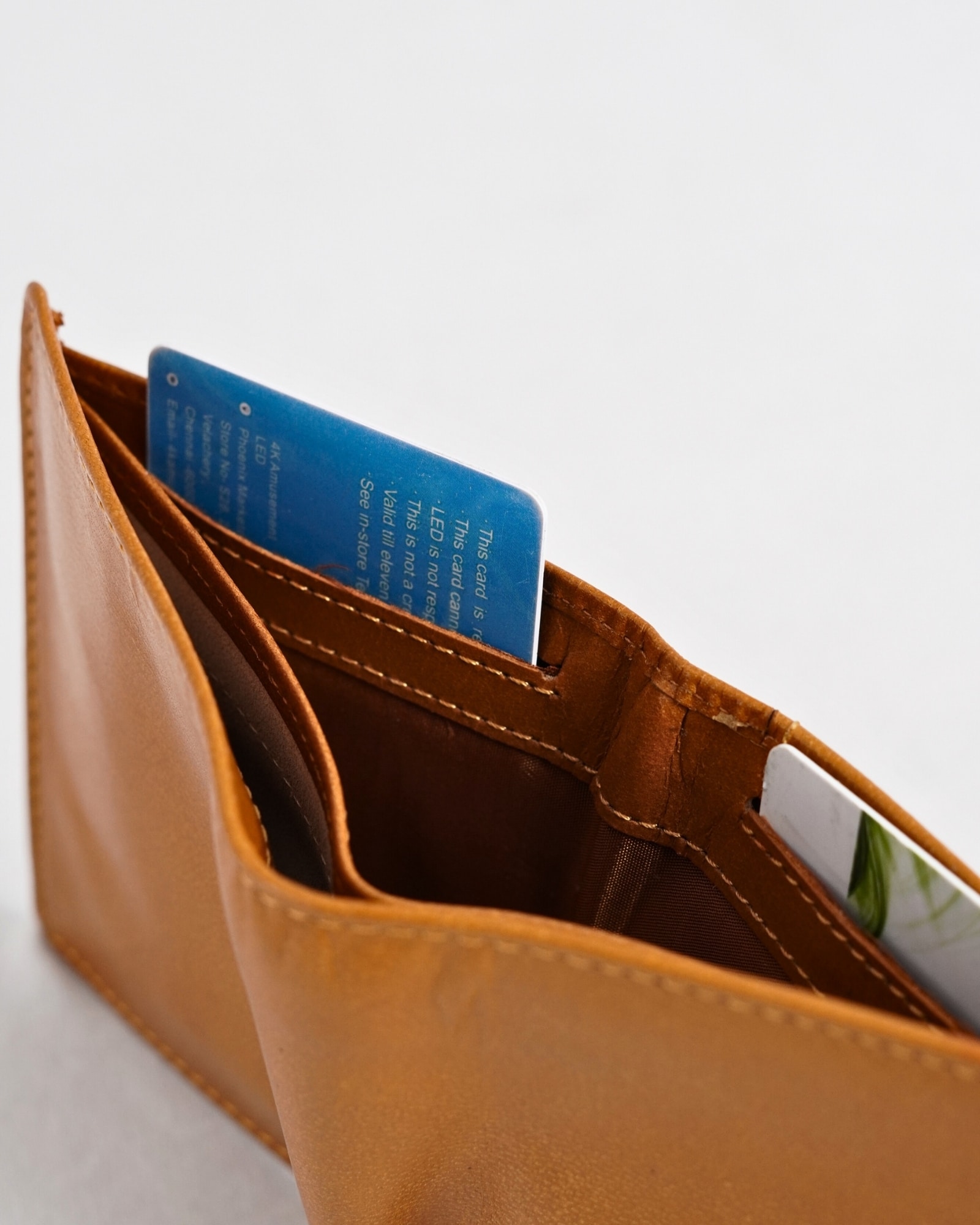 Florida (Sleek Series) - Men’s Original Leather Wallet (Luxury Tan) - Image 4