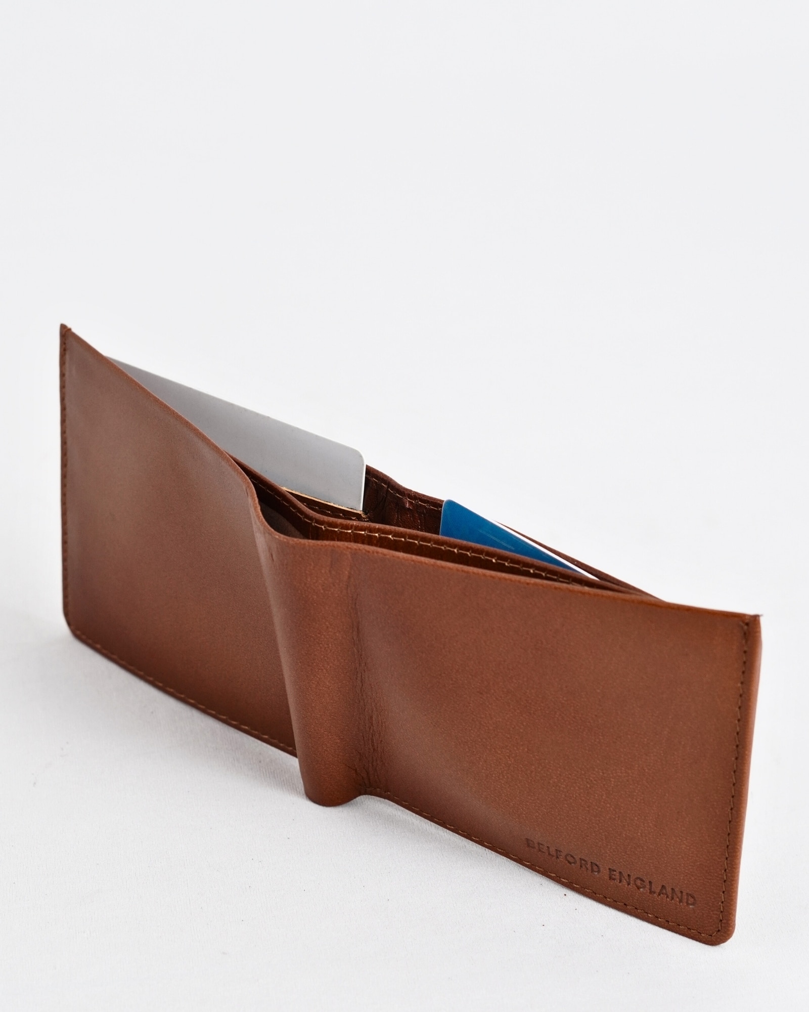 Texas (Sleek Series) - Men’s Original Leather Wallet (Rich Brown) - Image 5