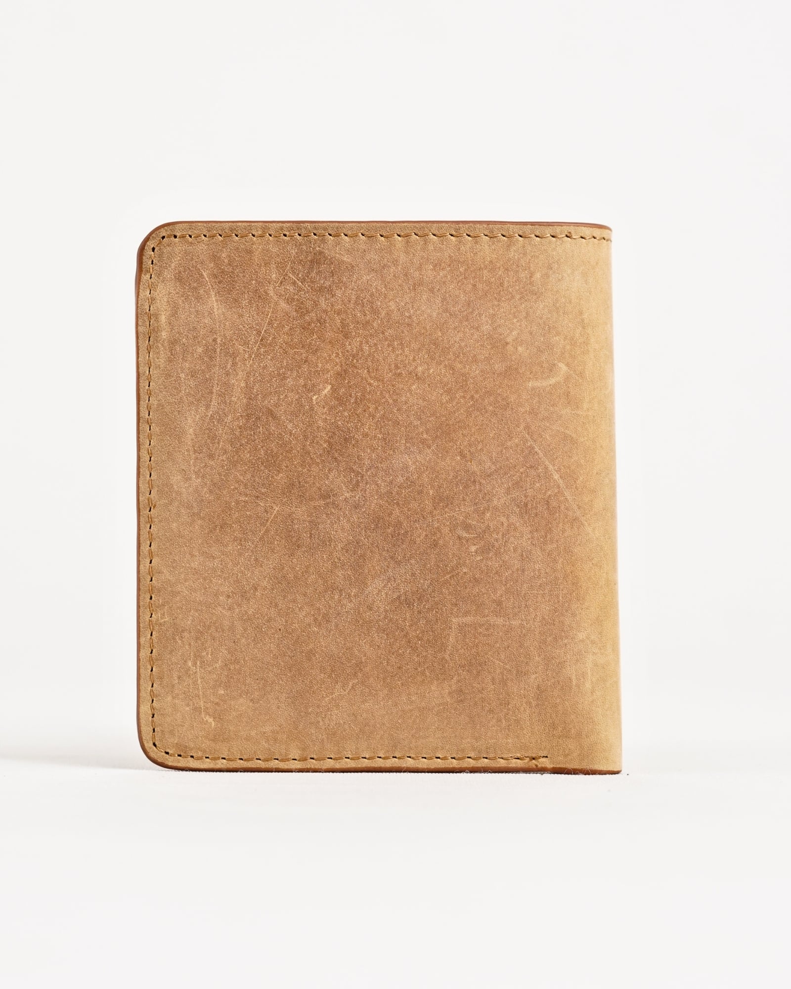 Boston (Sleek Series) - Men’s Original Leather Wallet (Rugged Tan) - Image 6