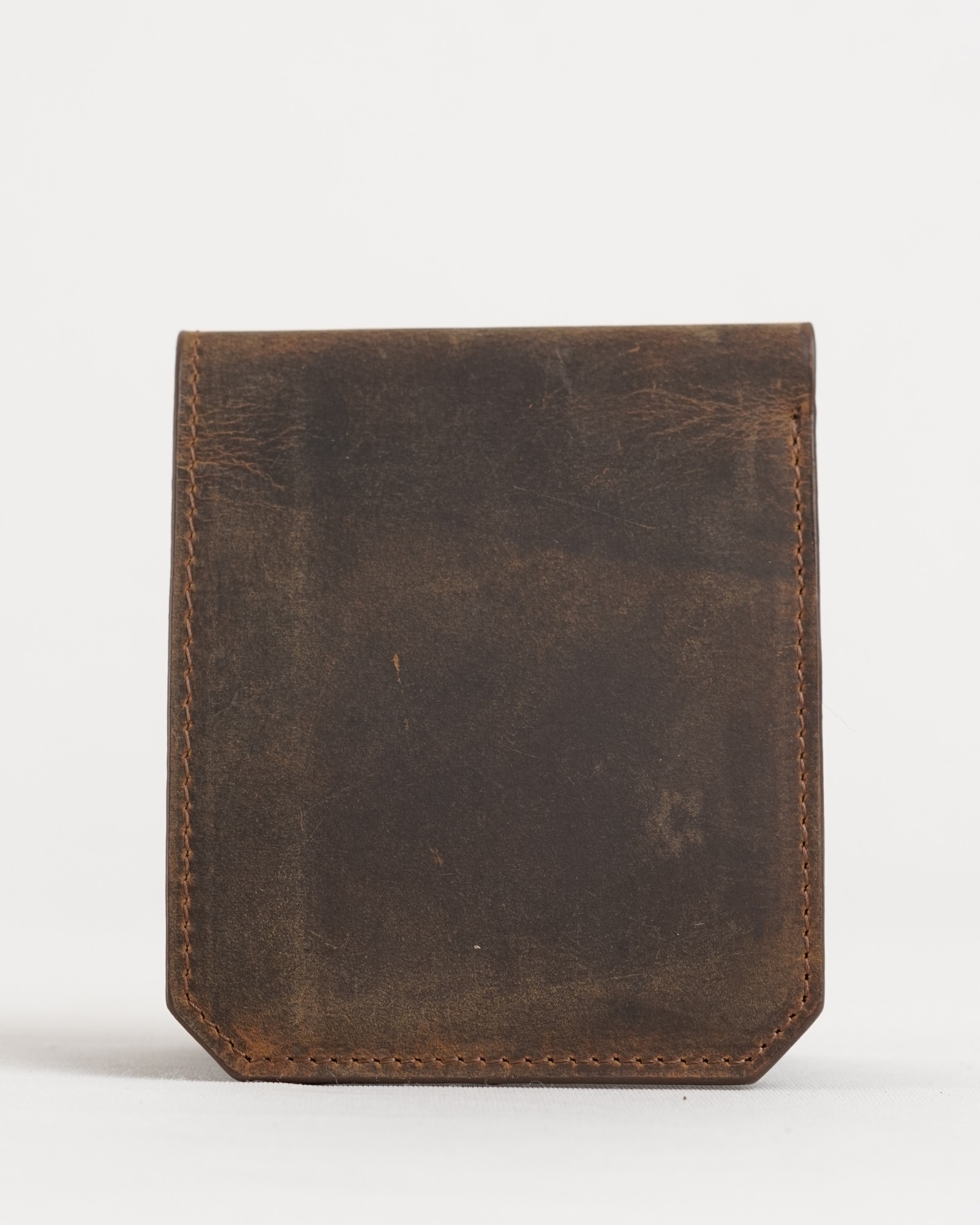 Miami (Sleek Series) - Men’s Original Leather Wallet (Rugged Brown) - Image 4