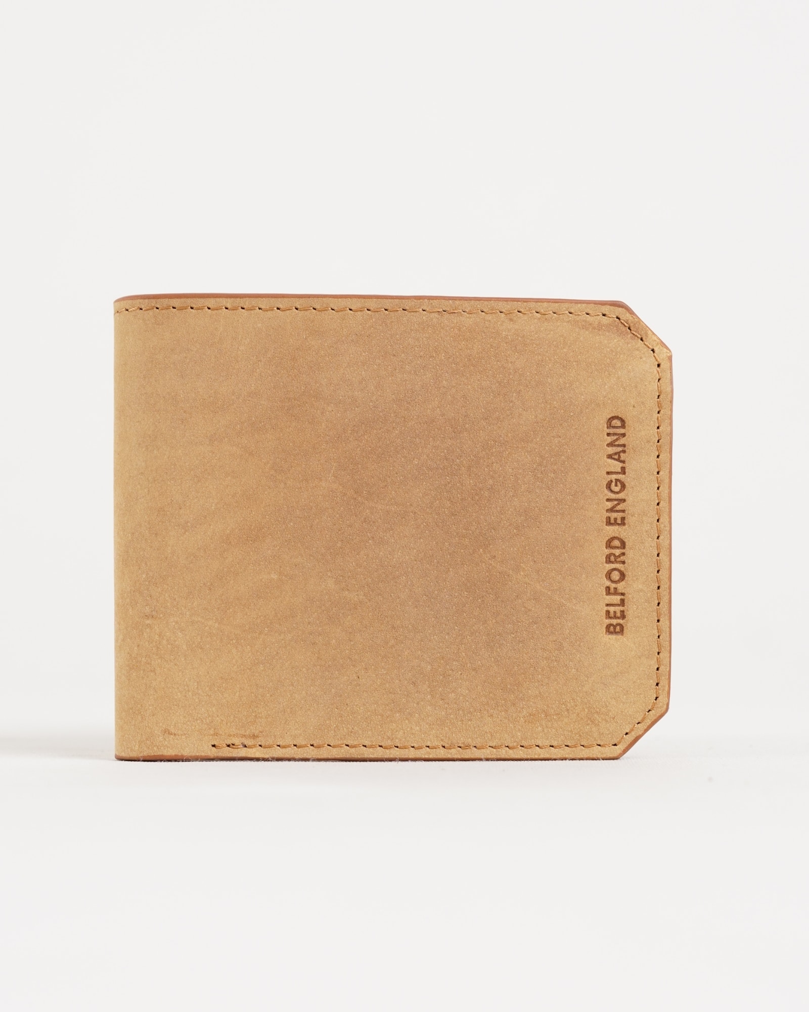 Miami (Sleek Series) - Men’s Original Leather Wallet (Rugged Tan)