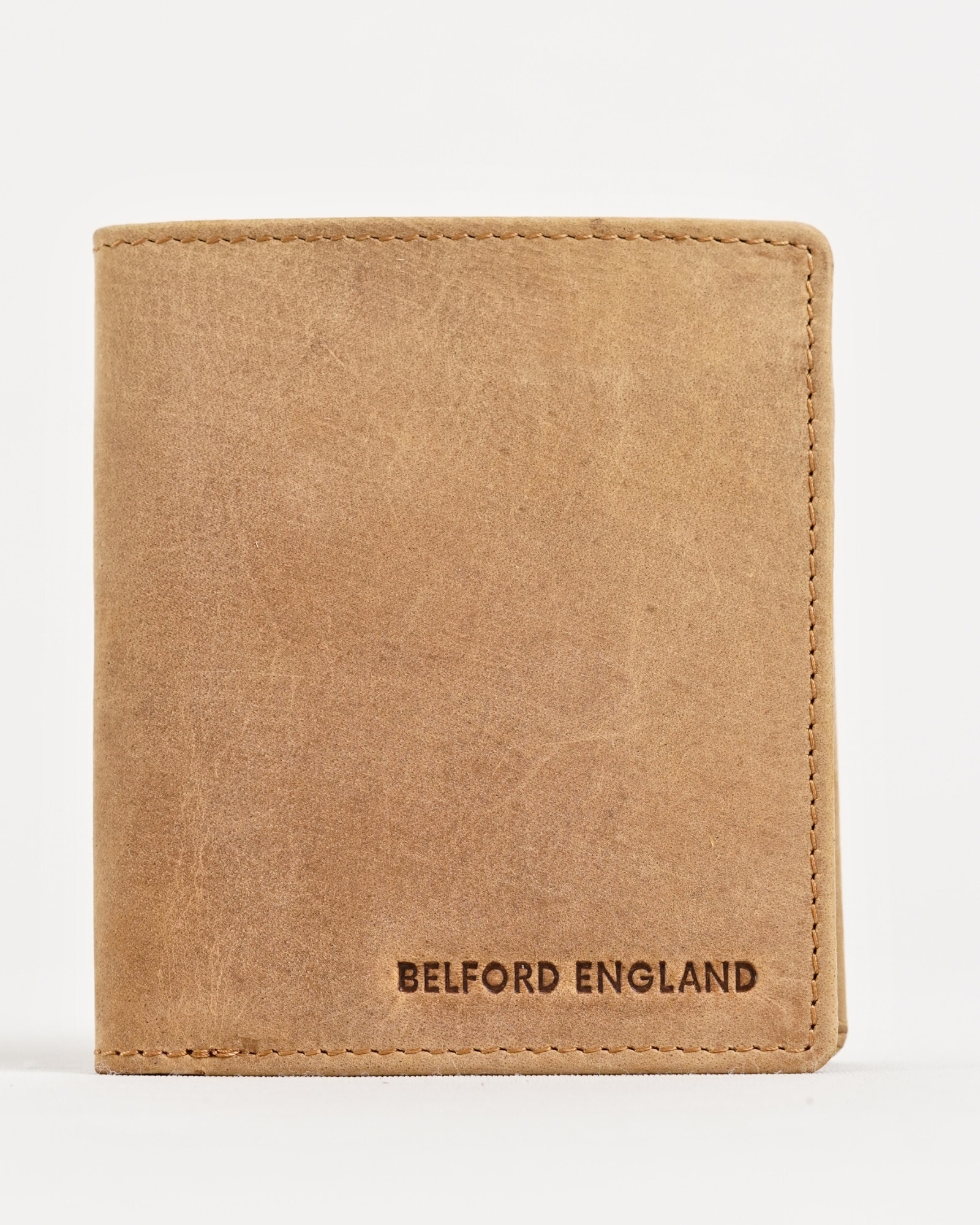 Florida  (Sleek Series) - Men’s Original Leather Wallet (Rugged Tan) - Image 2