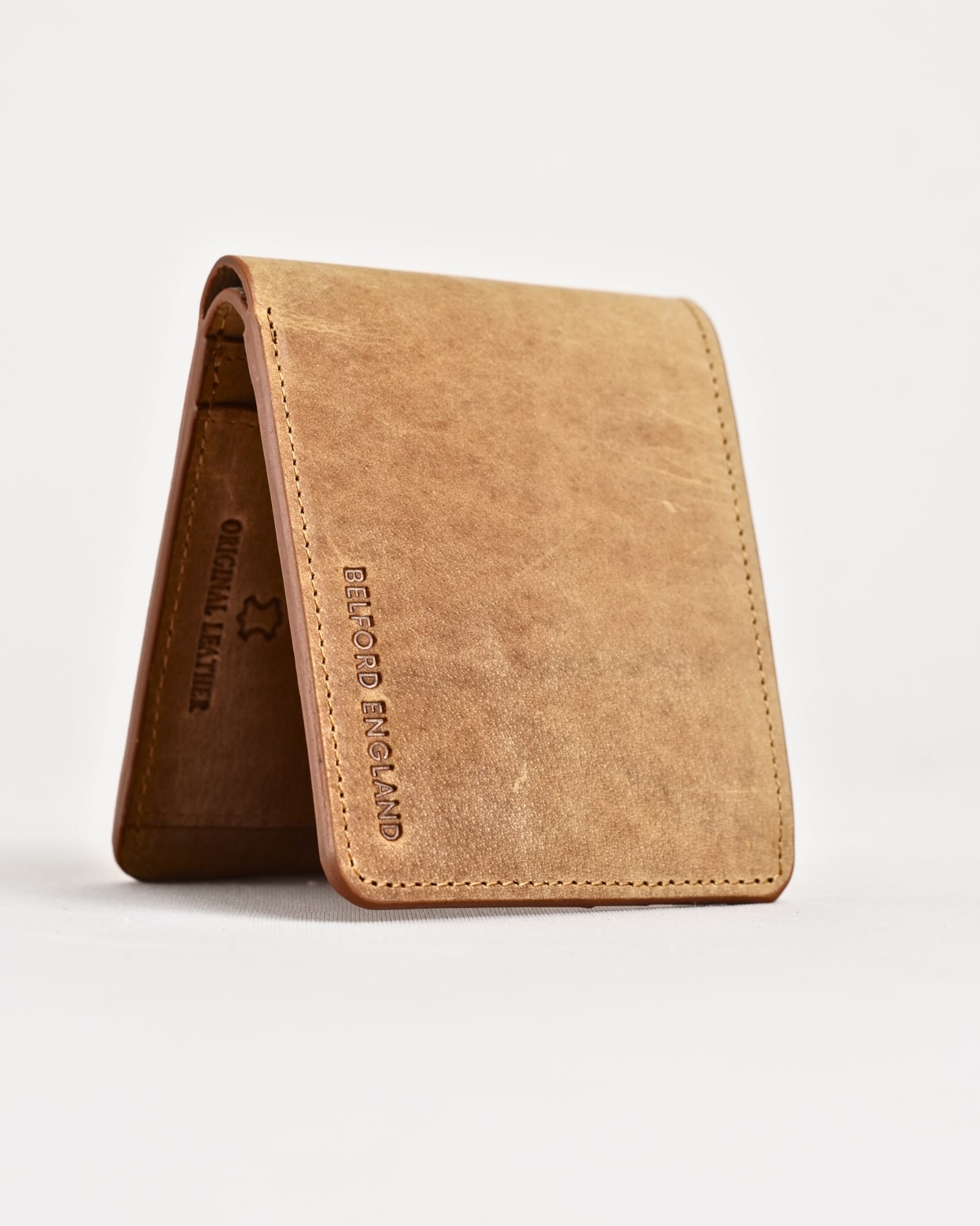 Broadway (Sleek Series) - Men’s Original Leather (Rugged Tan) - Image 5