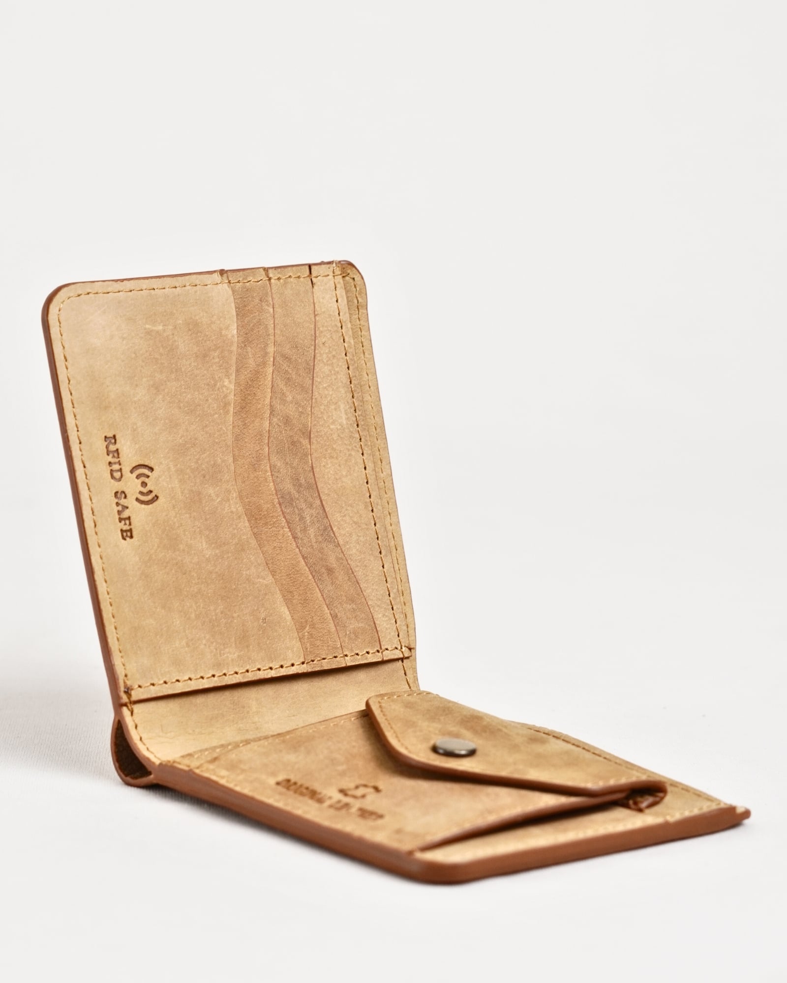 Broadway (Sleek Series) - Men’s Original Leather (Rugged Tan) - Image 6