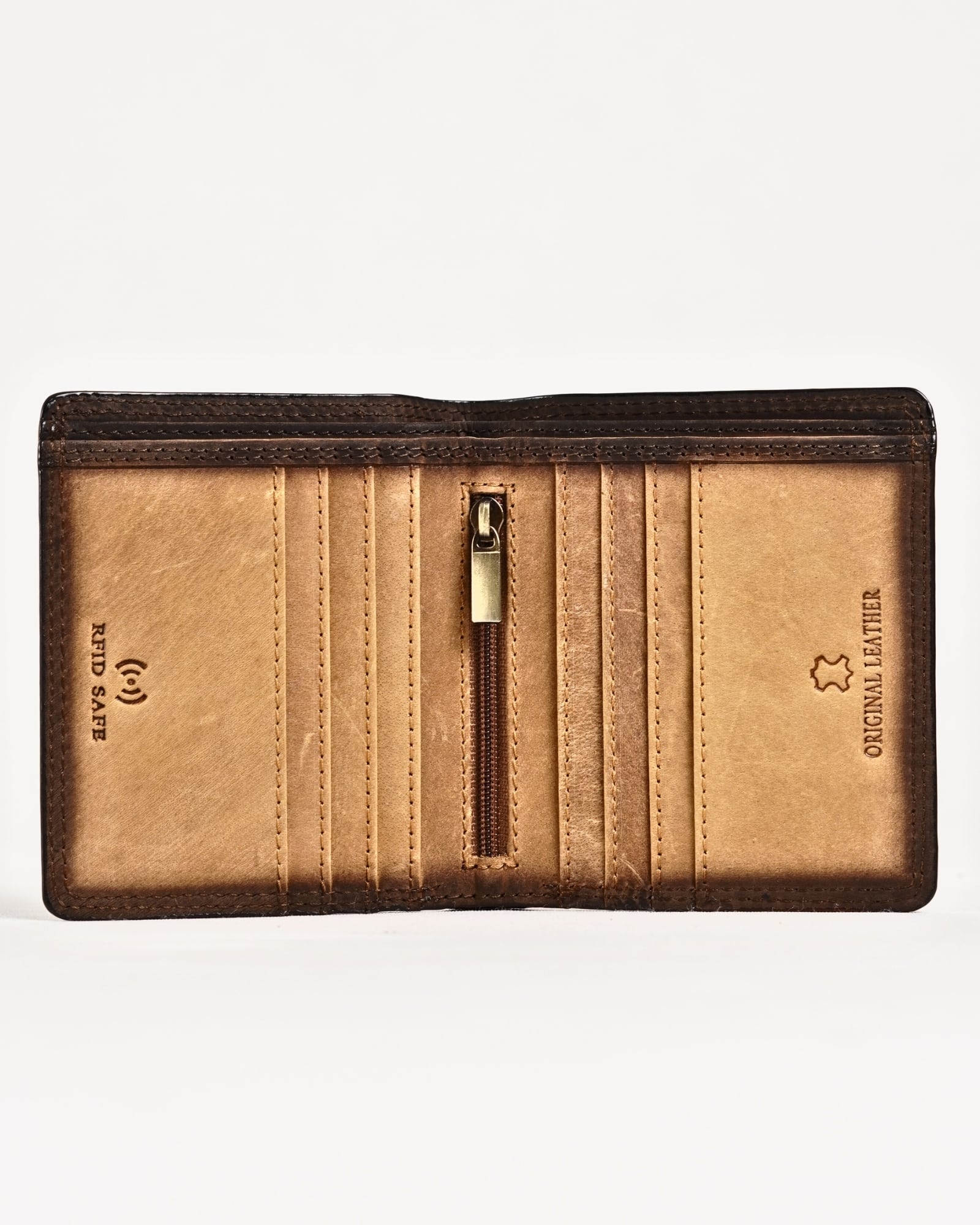 Aubrey - Men’s Original Leather Wallet (Limited Edition Rugged Tan)